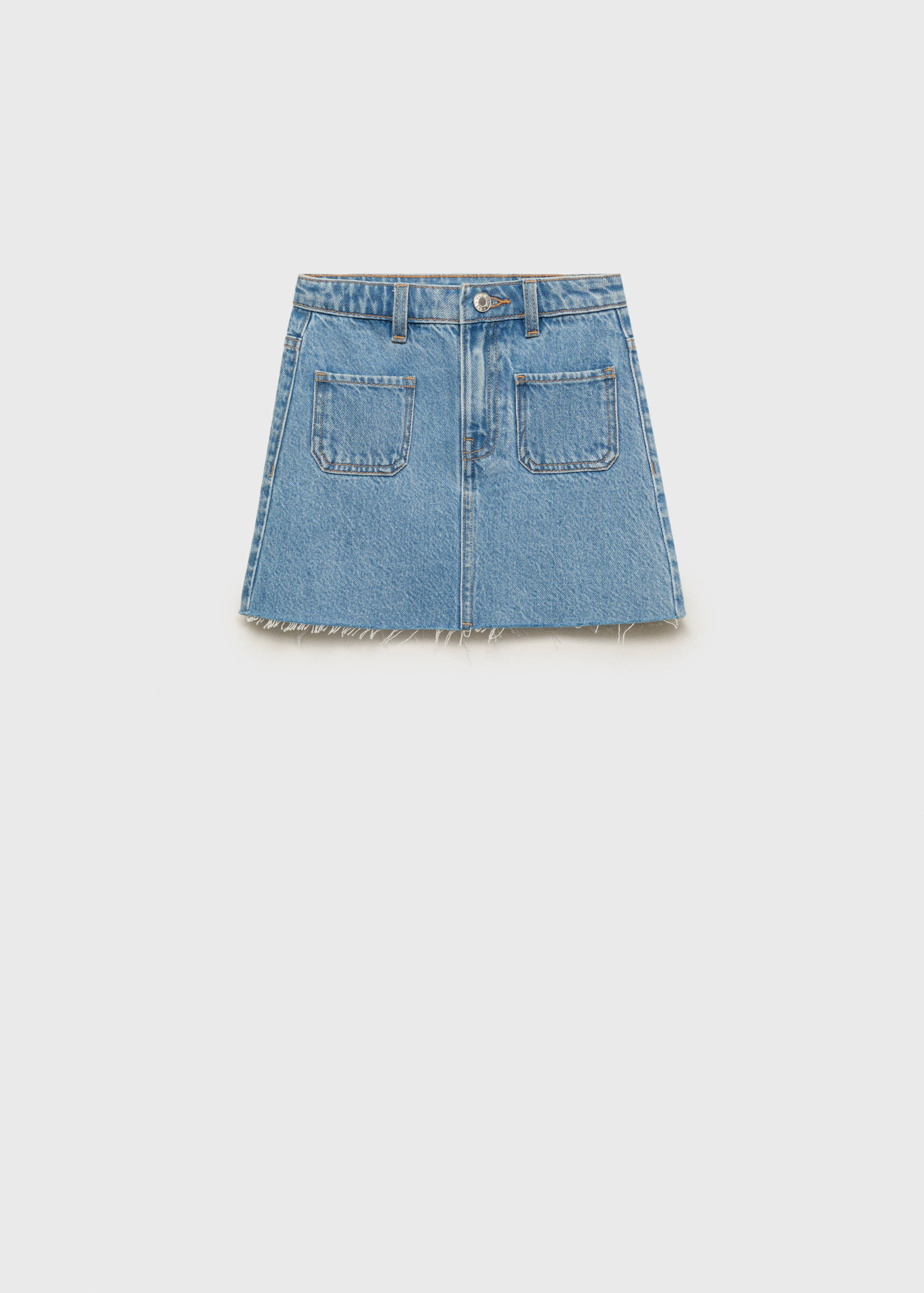 Denim short skirt - Article without model
