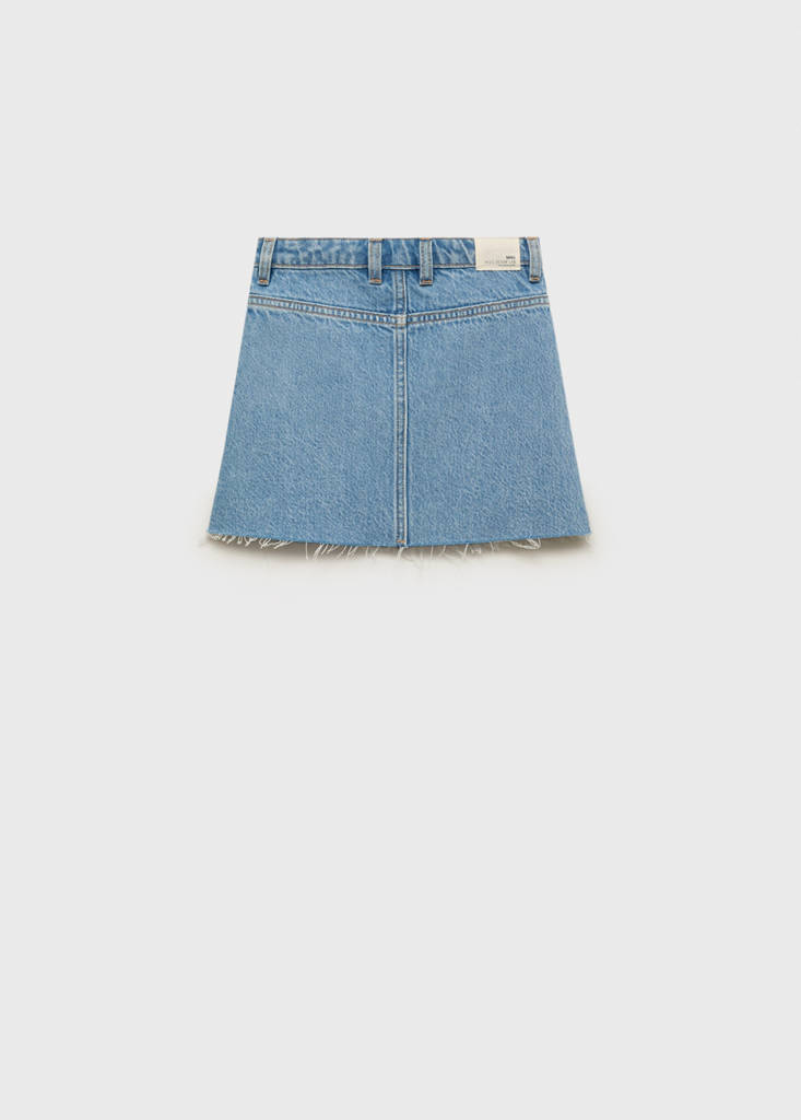 Denim short skirt - thumbnail 3
