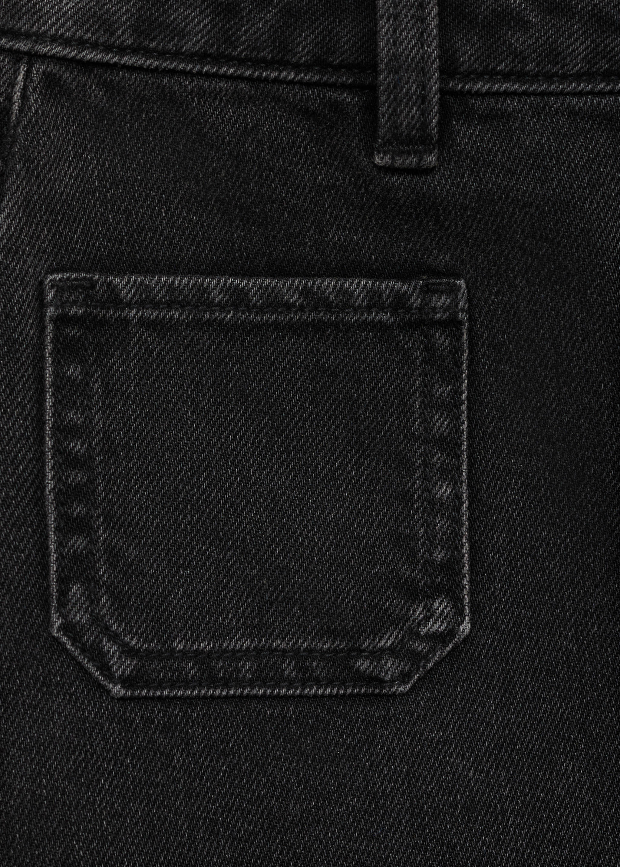 Denim short skirt - Details of the article 0