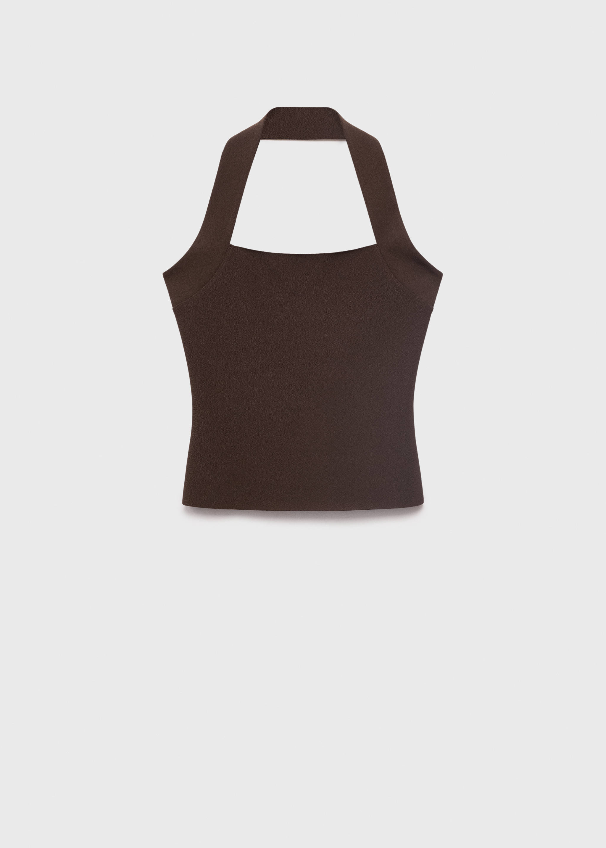 Halter-neck top - Article without model
