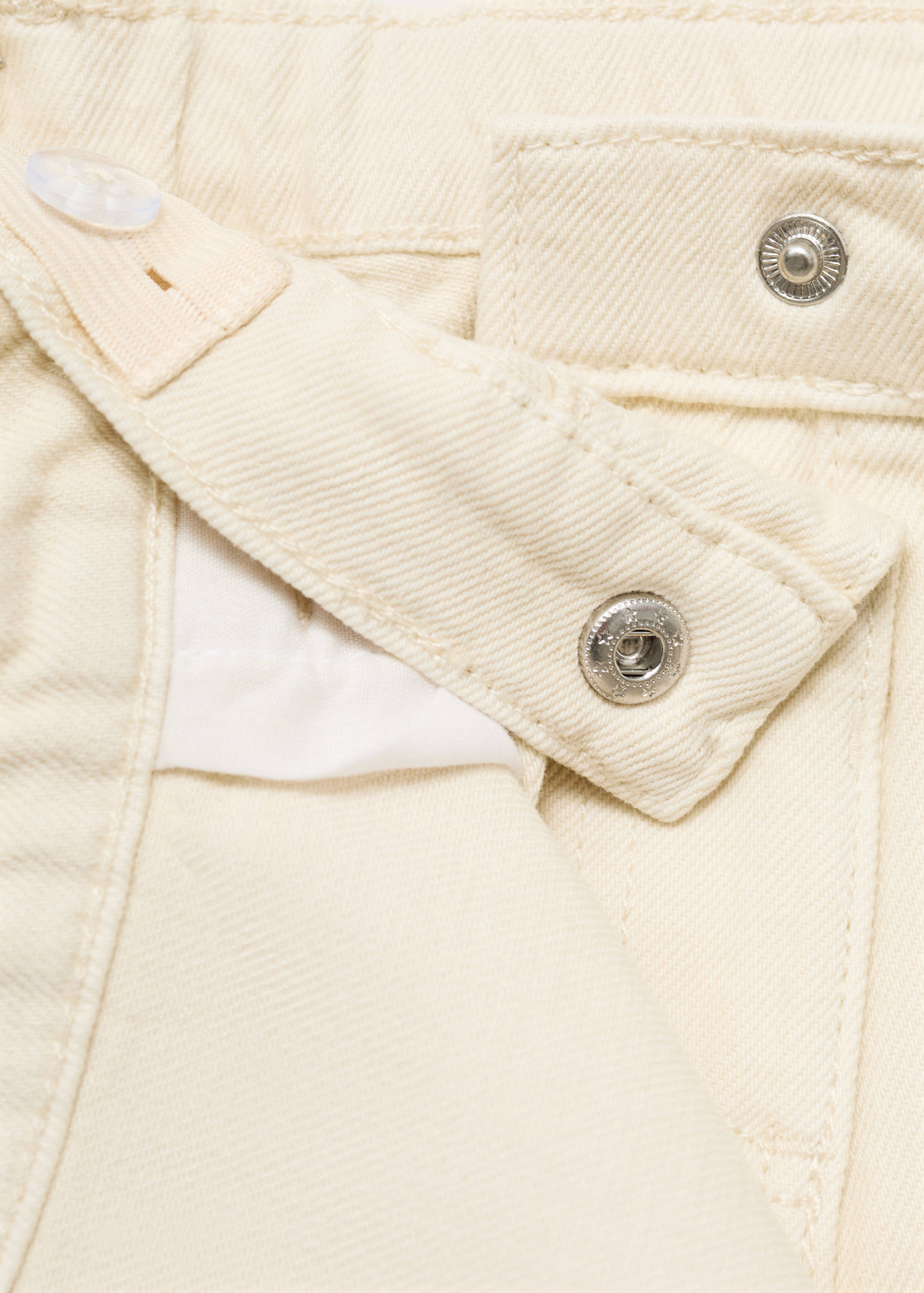 Wrapped denim skort - Details of the article 8