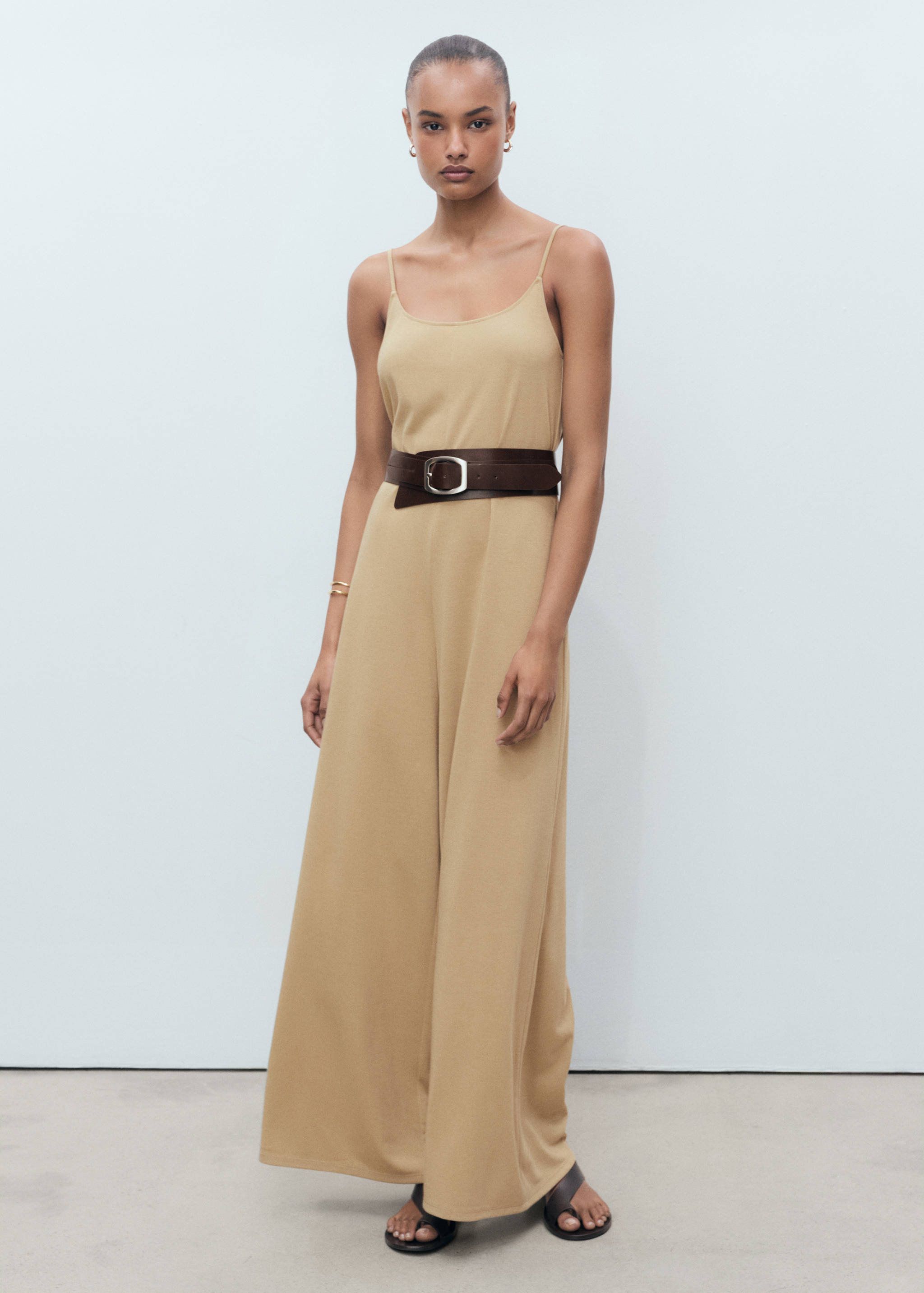 Shift long jumpsuit - General plane