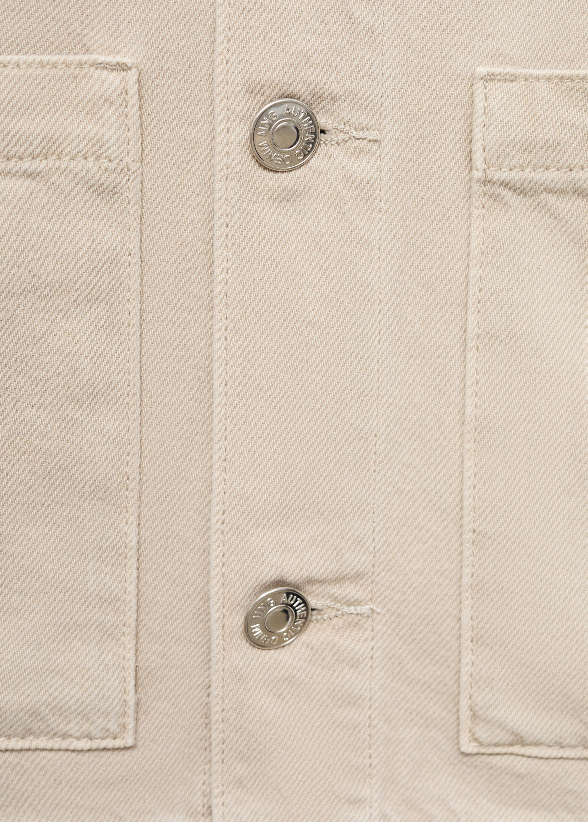 Sobrecamisa vaquera bolsillos - Detalle del artículo 0