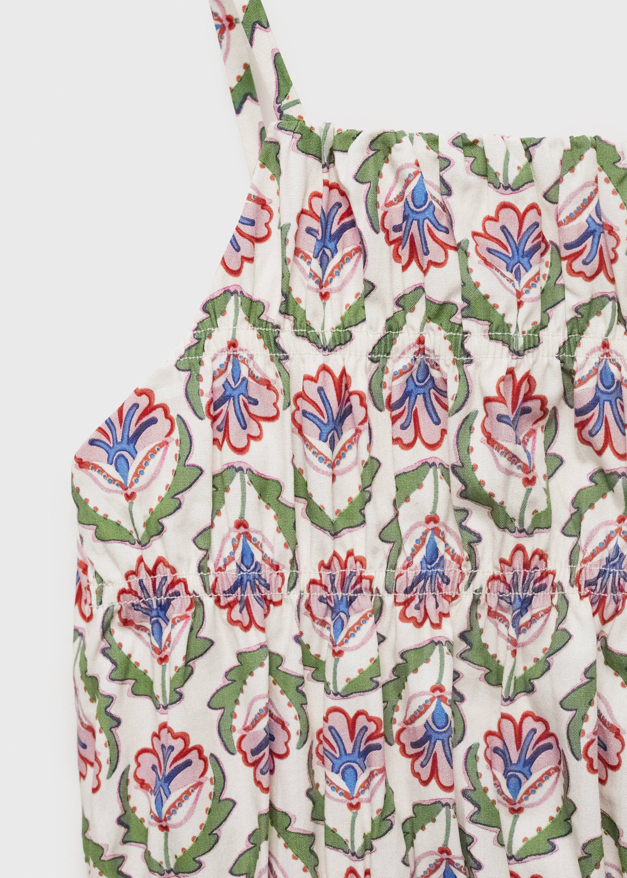 Midi printed dress - Details of the article 8