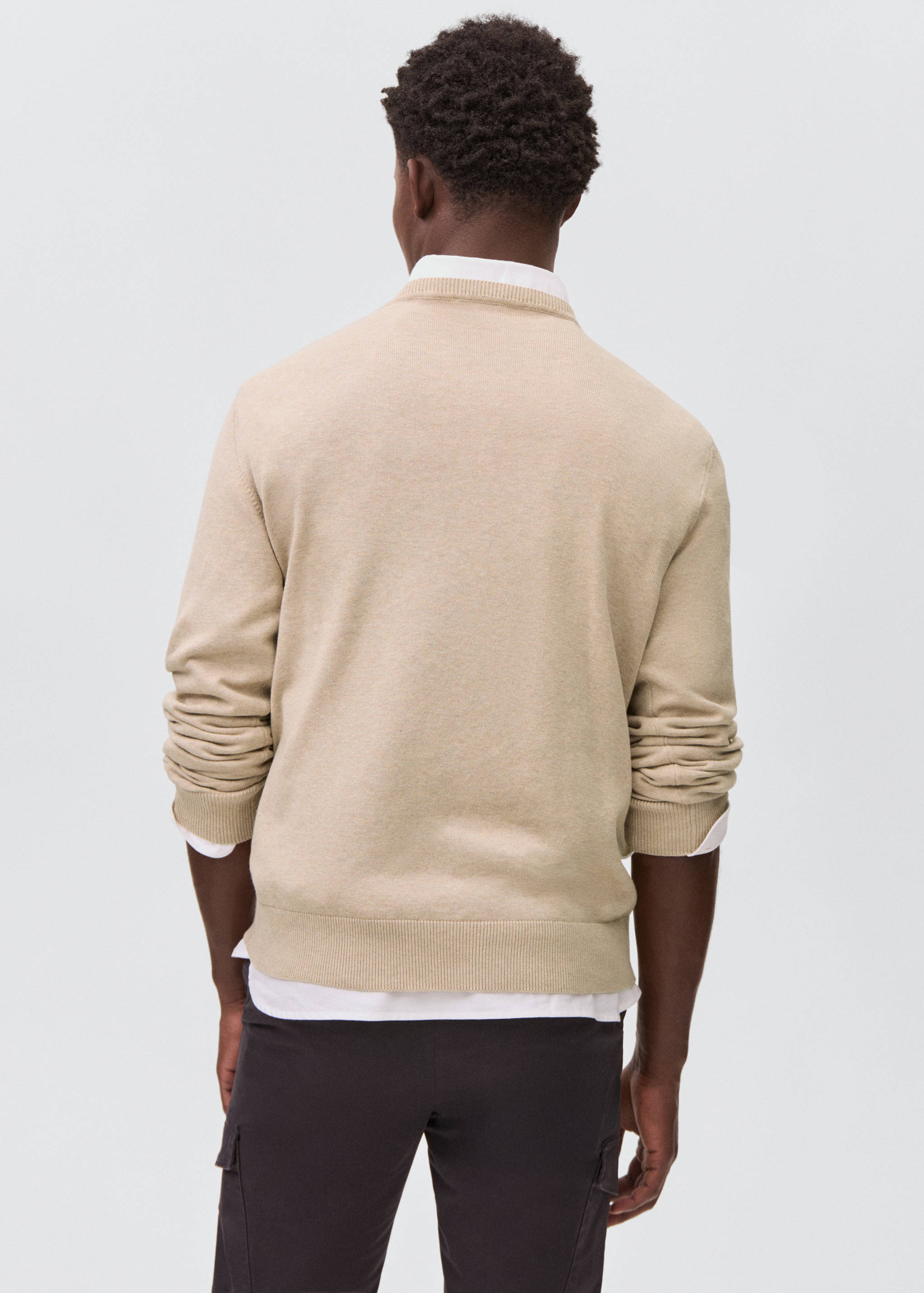 Pull-over maille coton - Verso de l’article