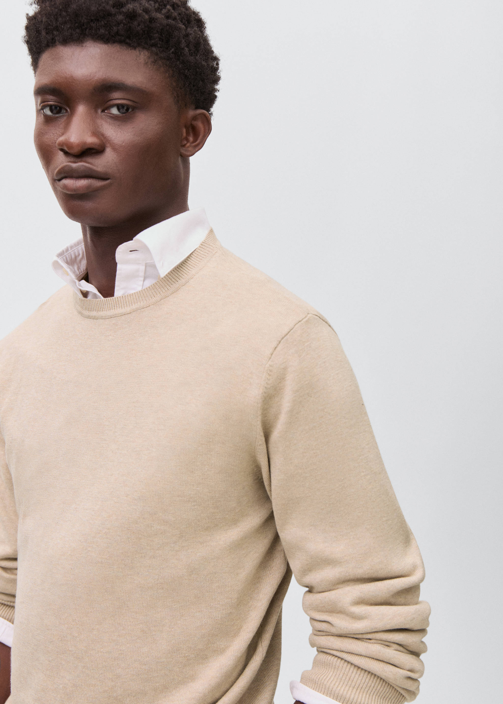 Pull-over maille coton - Détail de l'article 1