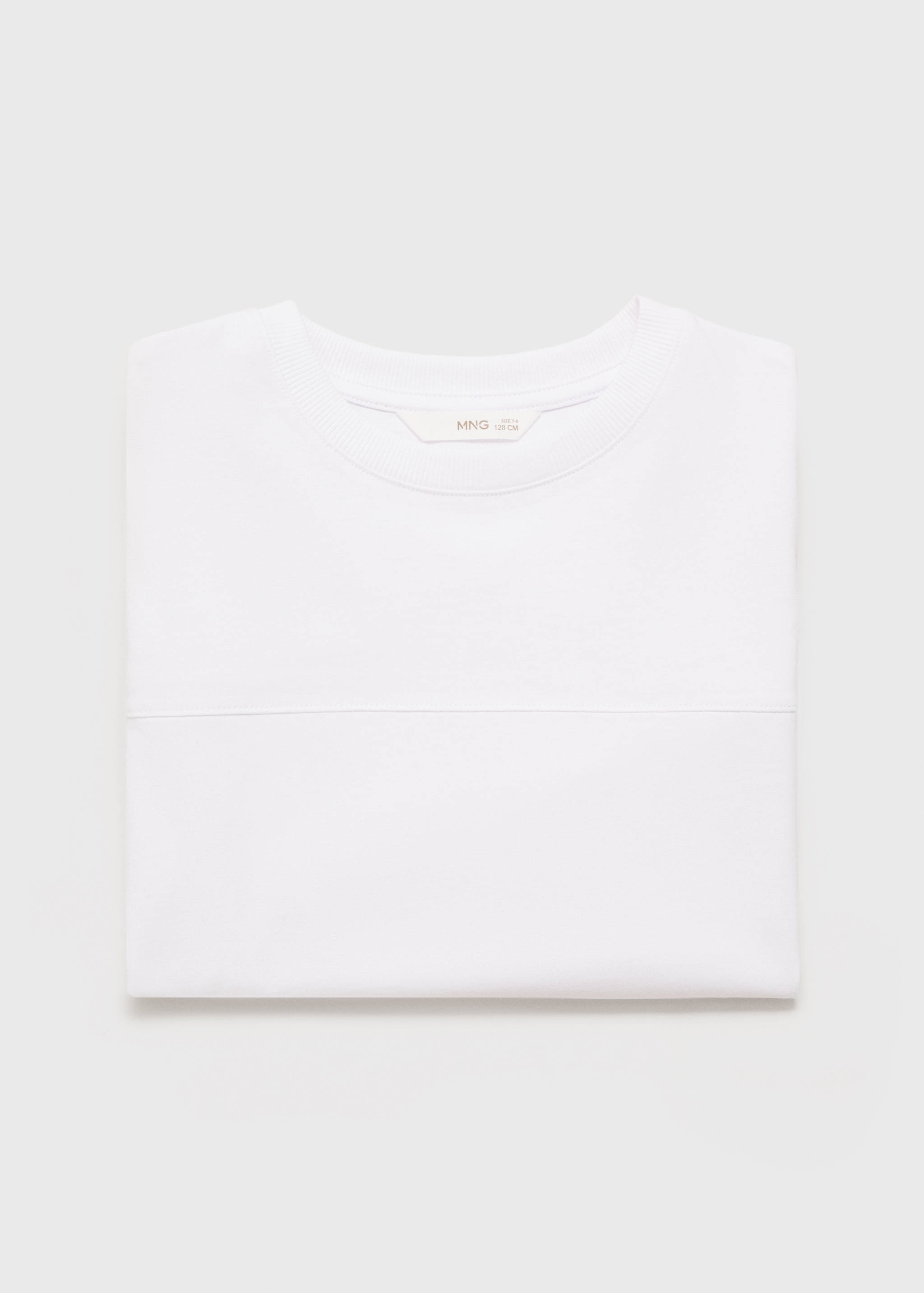 Seam detail T-shirt - Details of the article 8
