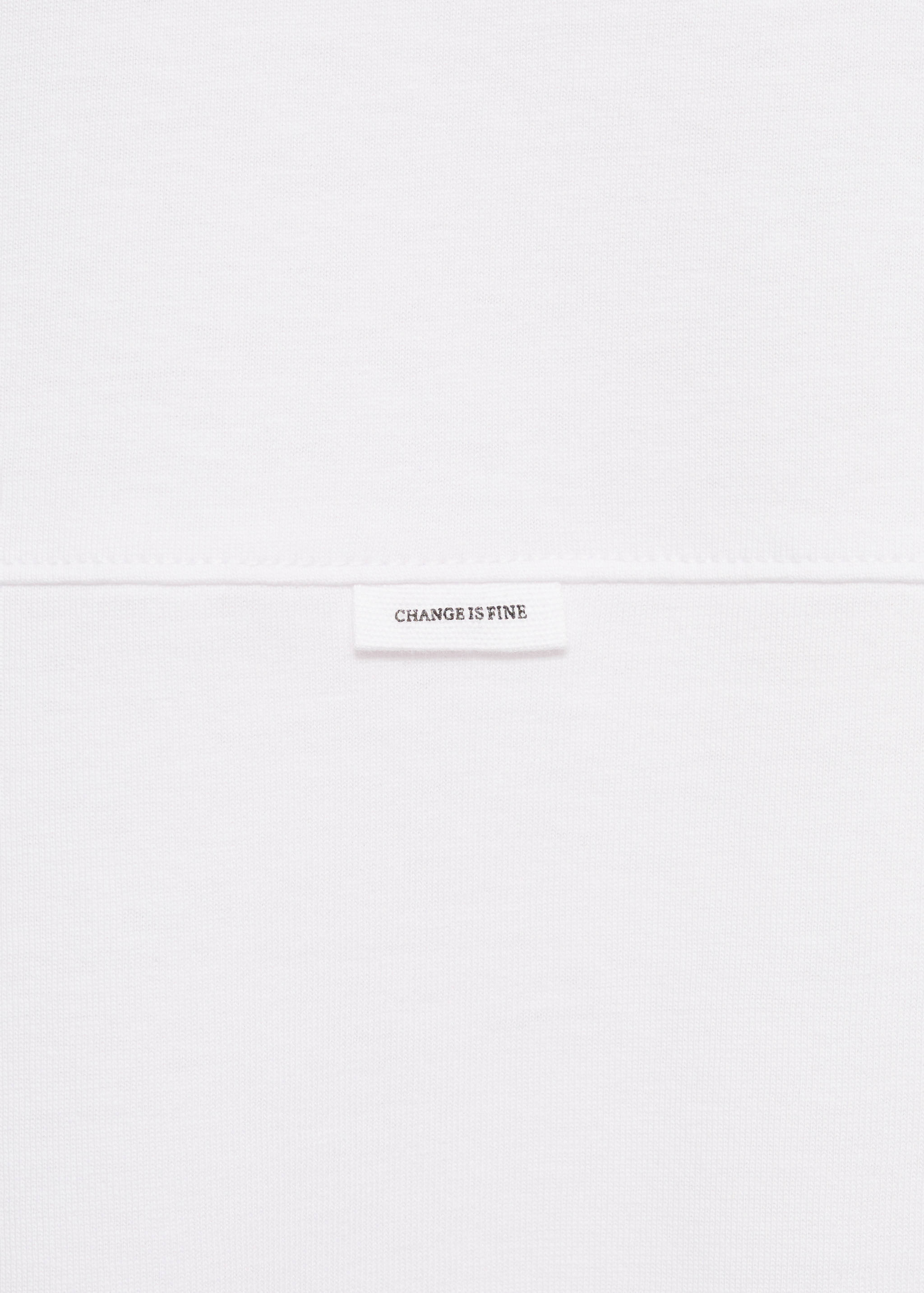 Seam detail T-shirt - Details of the article 0