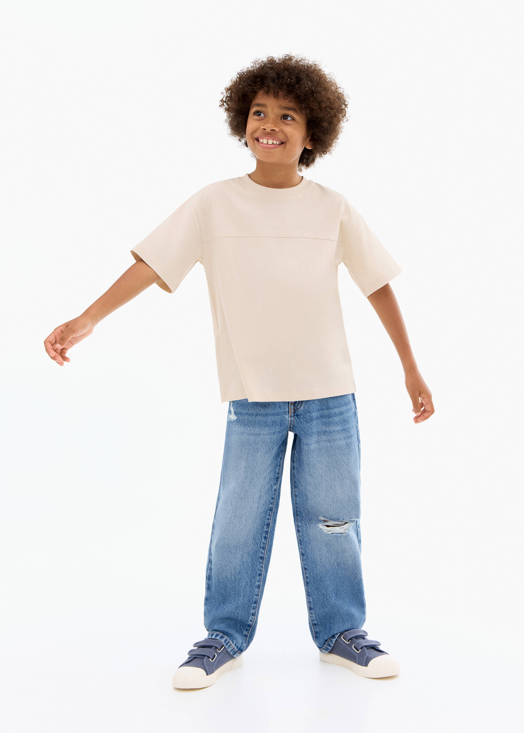 Seam detail T-shirt - General plane