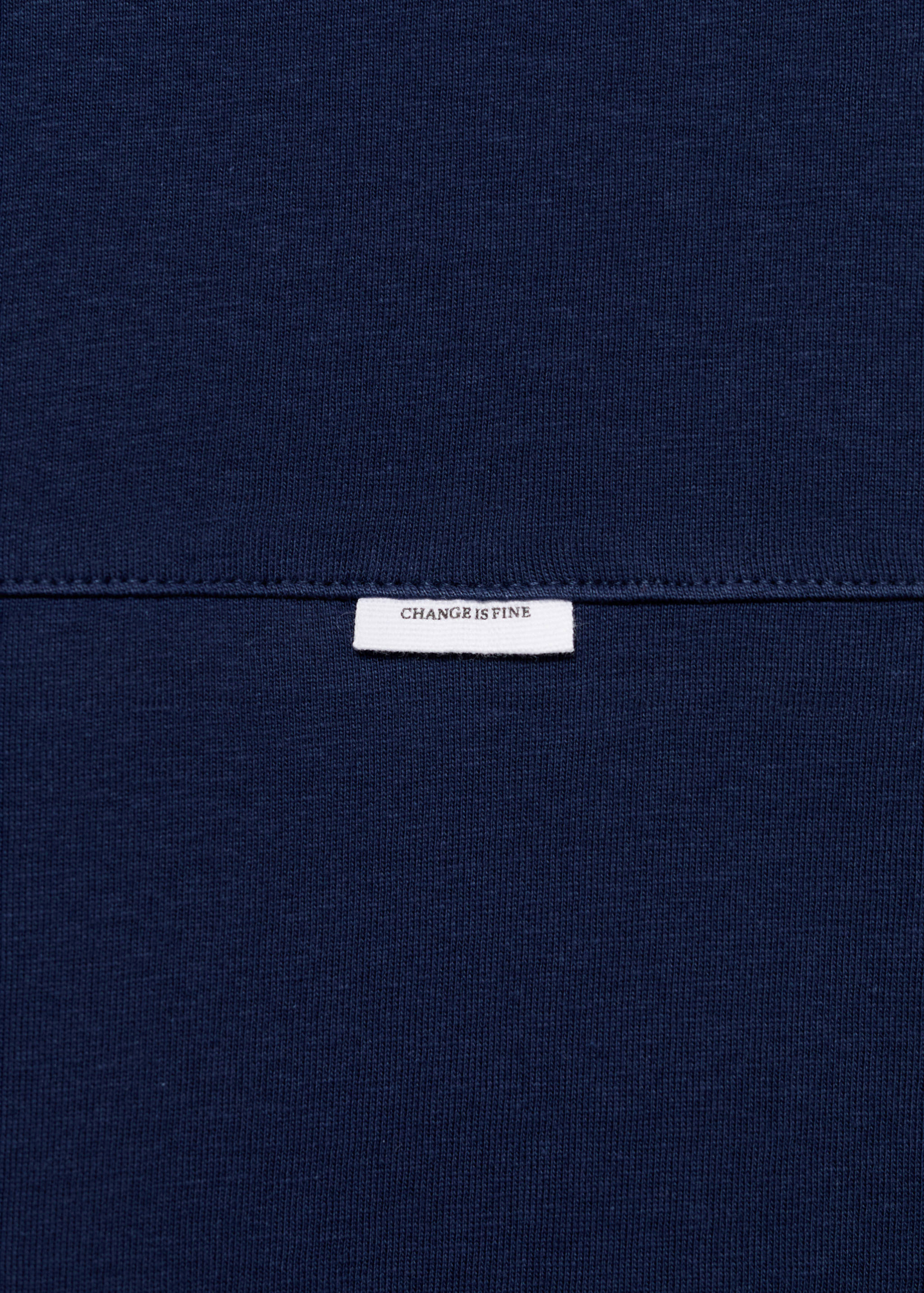 Seam detail T-shirt - Details of the article 0