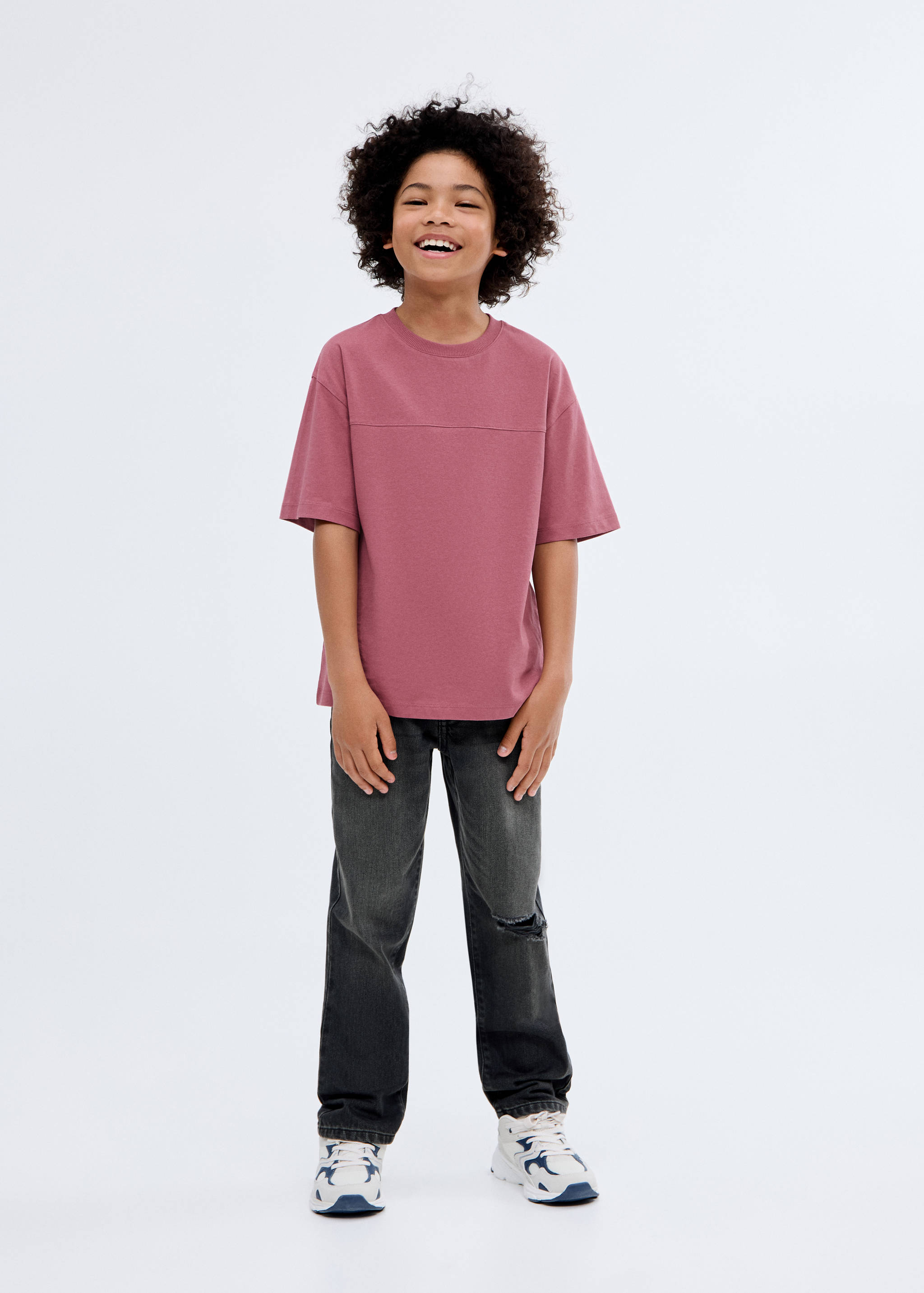 Seam detail T-shirt - General plane