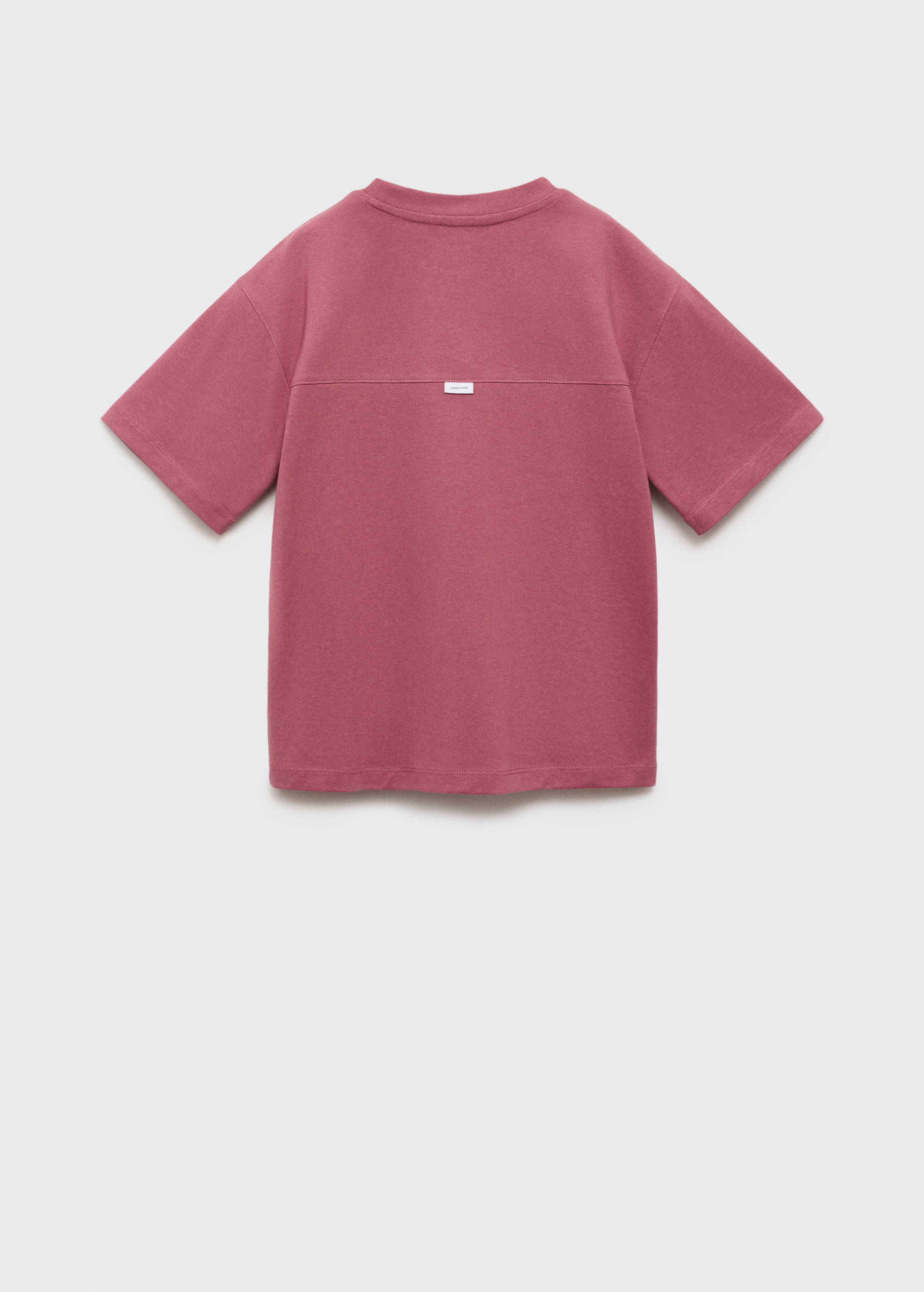 Seam detail T-shirt - Reverse of the article