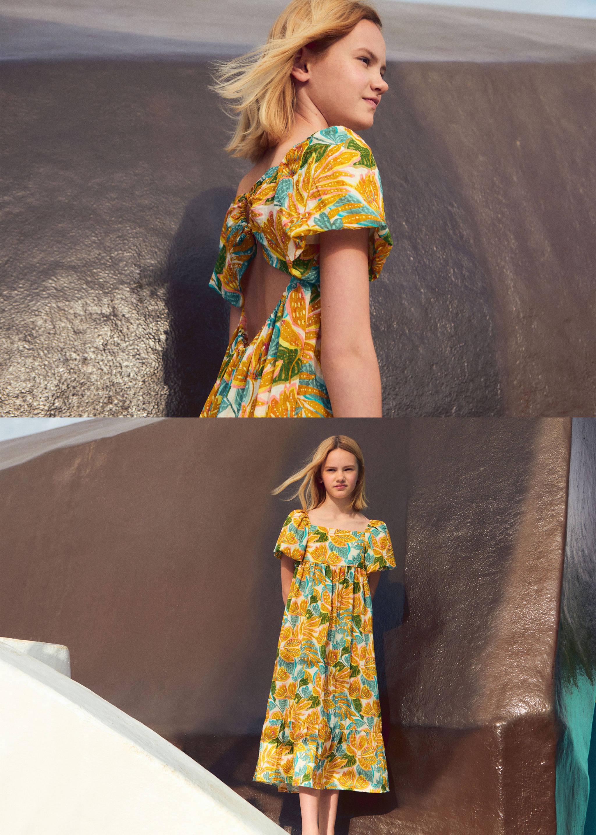 Tropical print dress - Details of the article 5