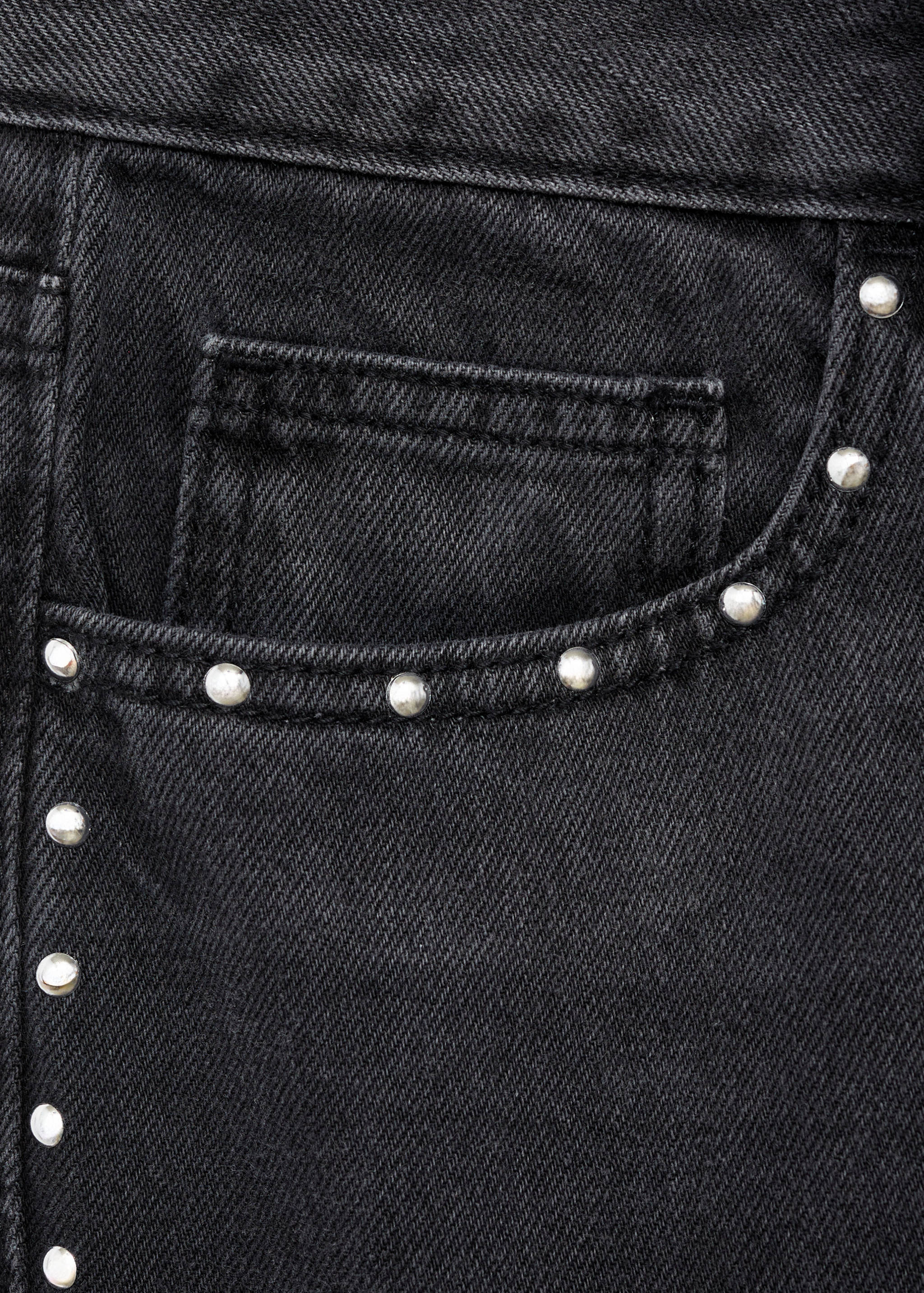 Straight-fit jeans with studs - Details of the article 8