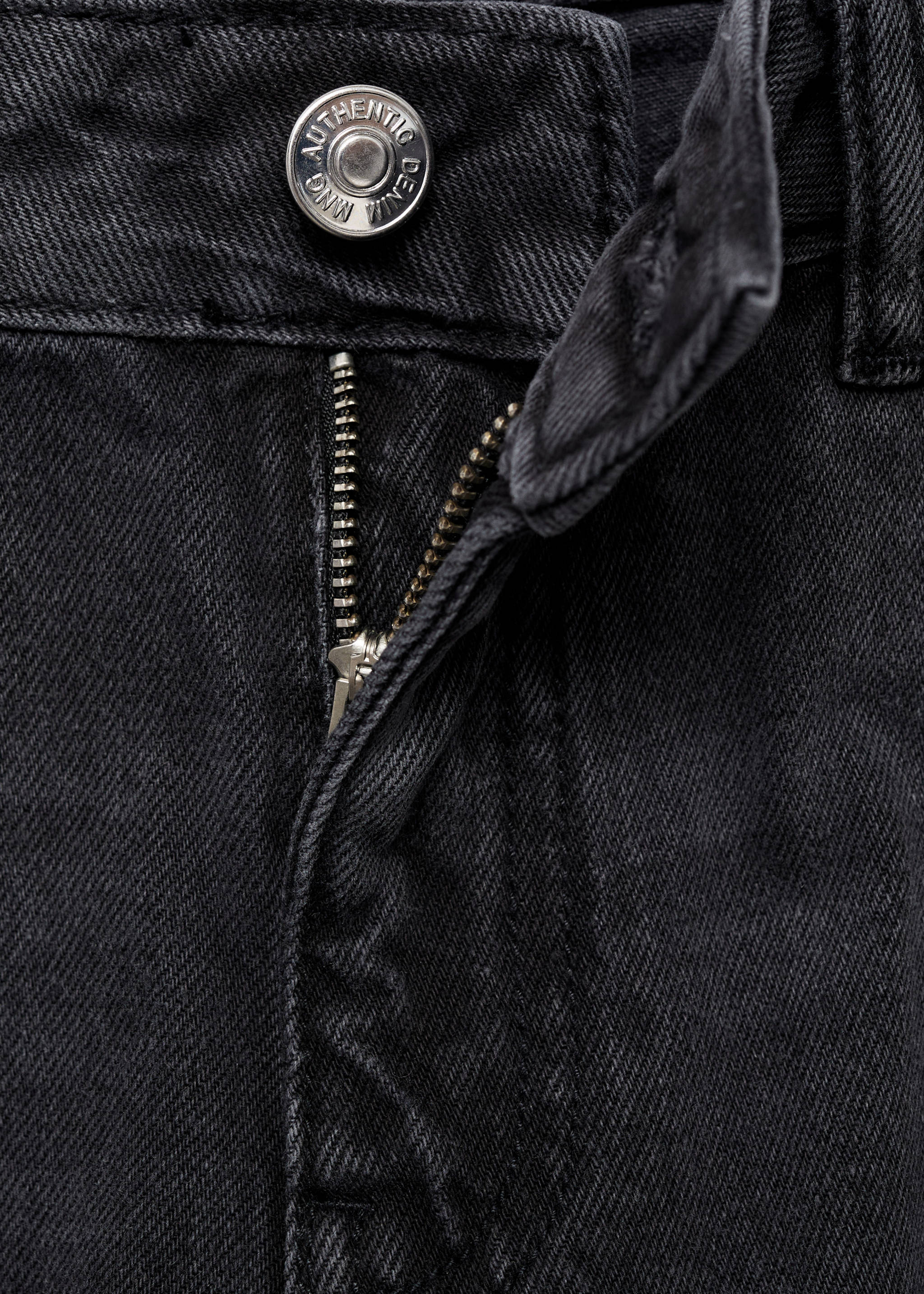 Straight-fit jeans with studs - Details of the article 0
