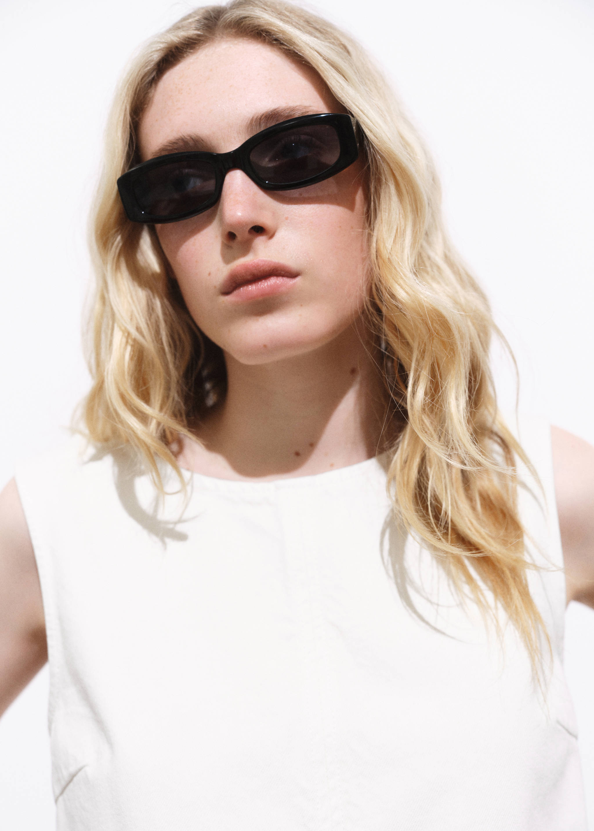 Top crop vaquero cierre hebilla - Detalle del artículo 1