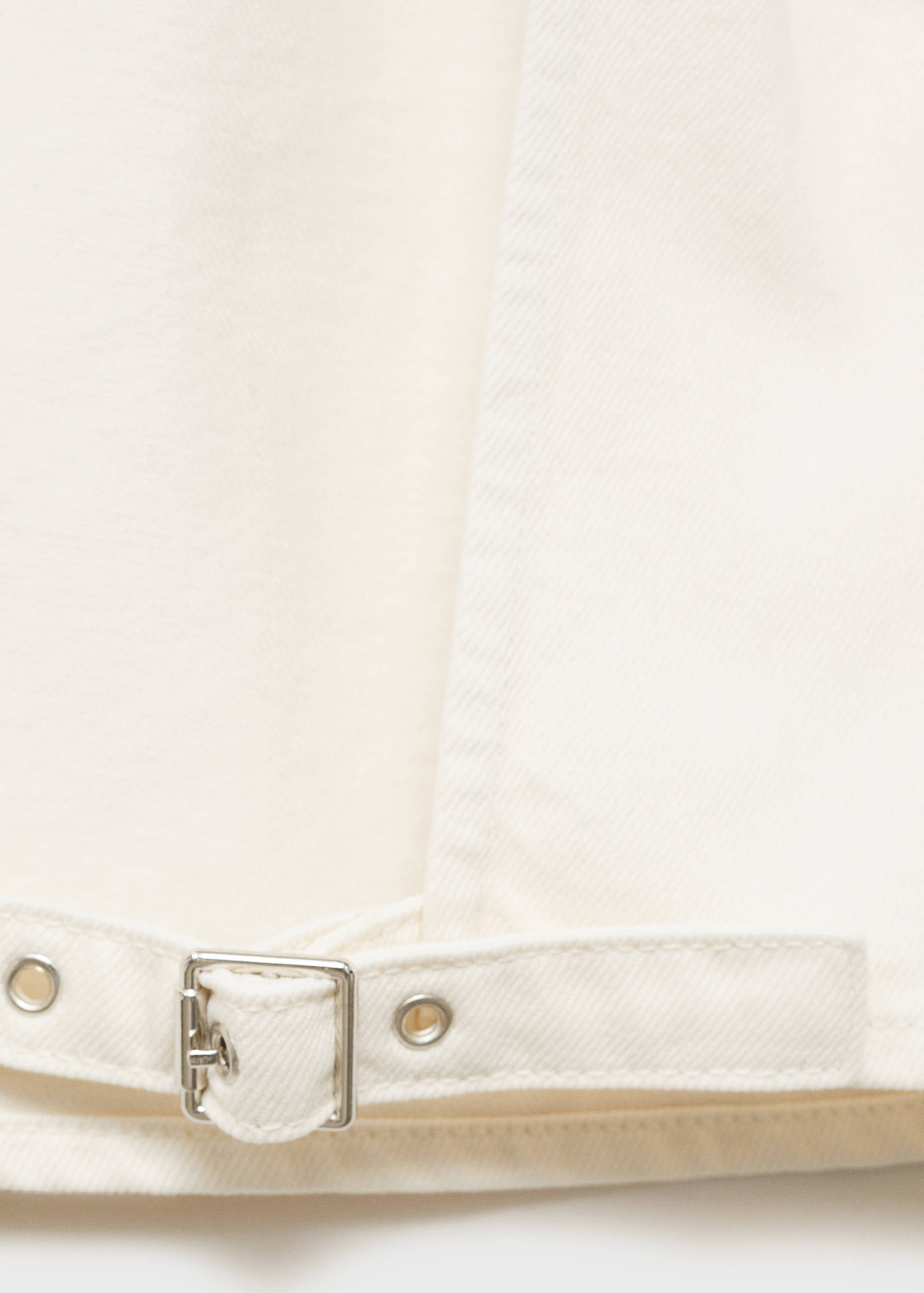 Top crop vaquero cierre hebilla - Detalle del artículo 0