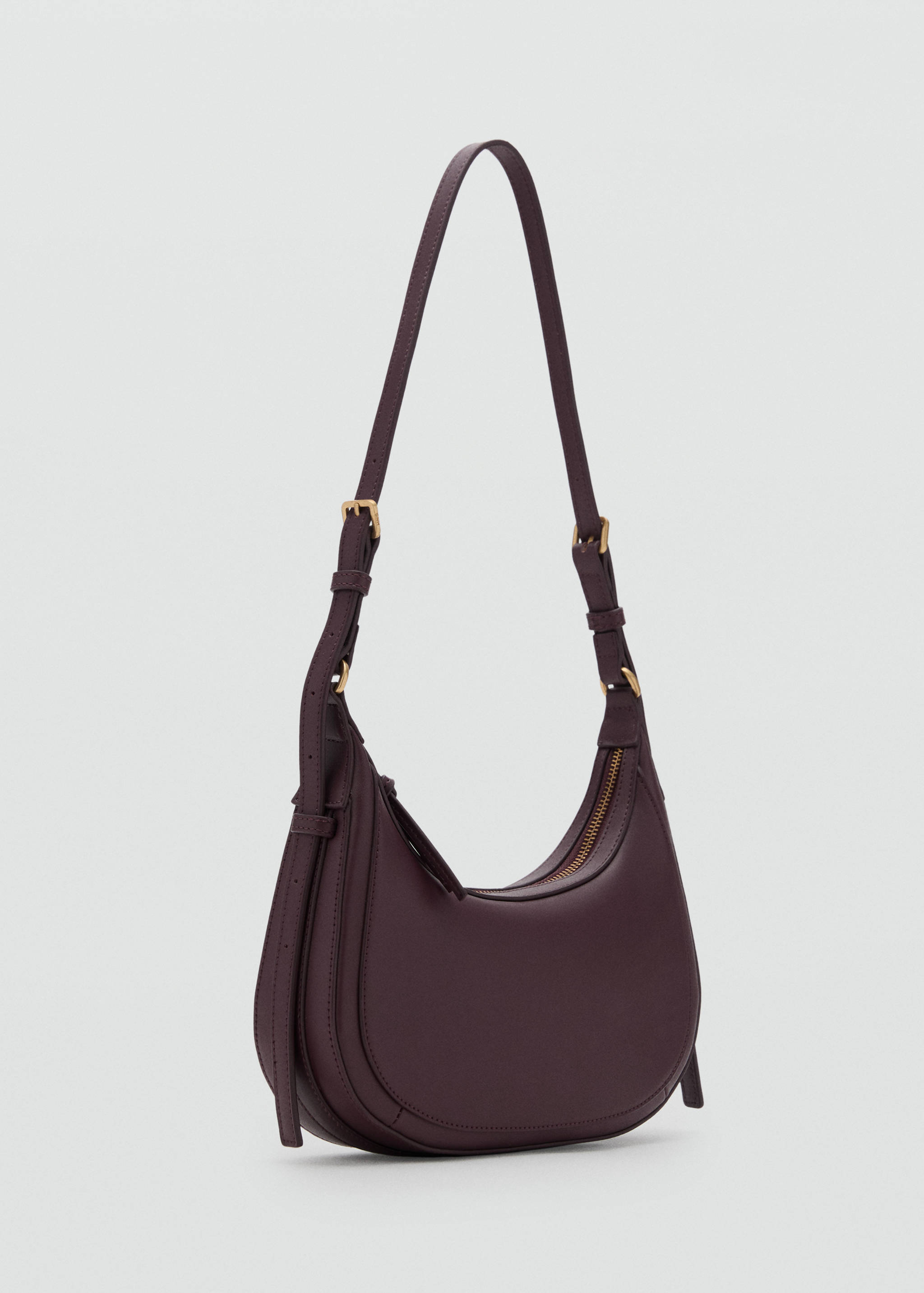 Oval shoulder bag - Medium plane