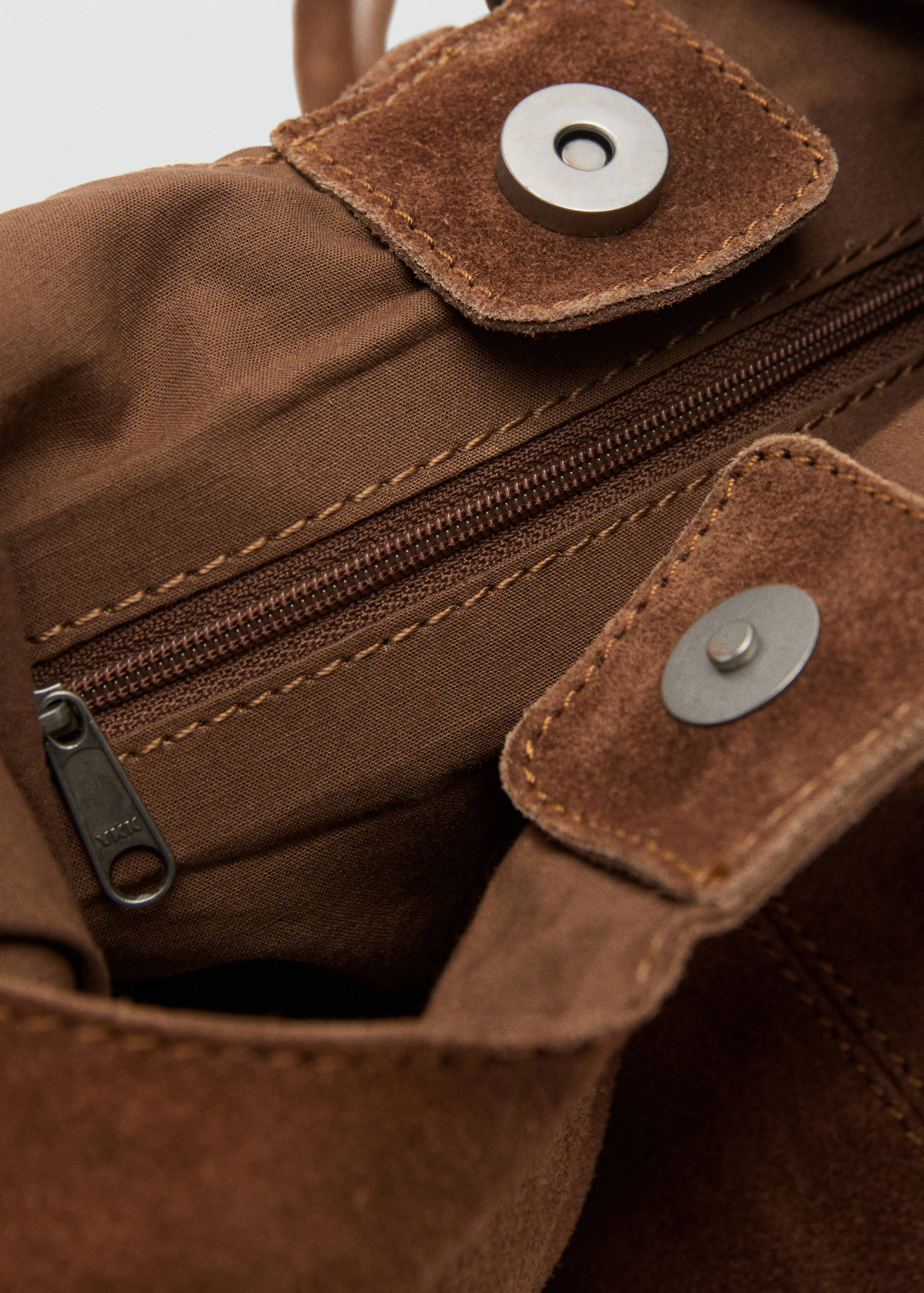 Leather tote bag - Details of the article 3