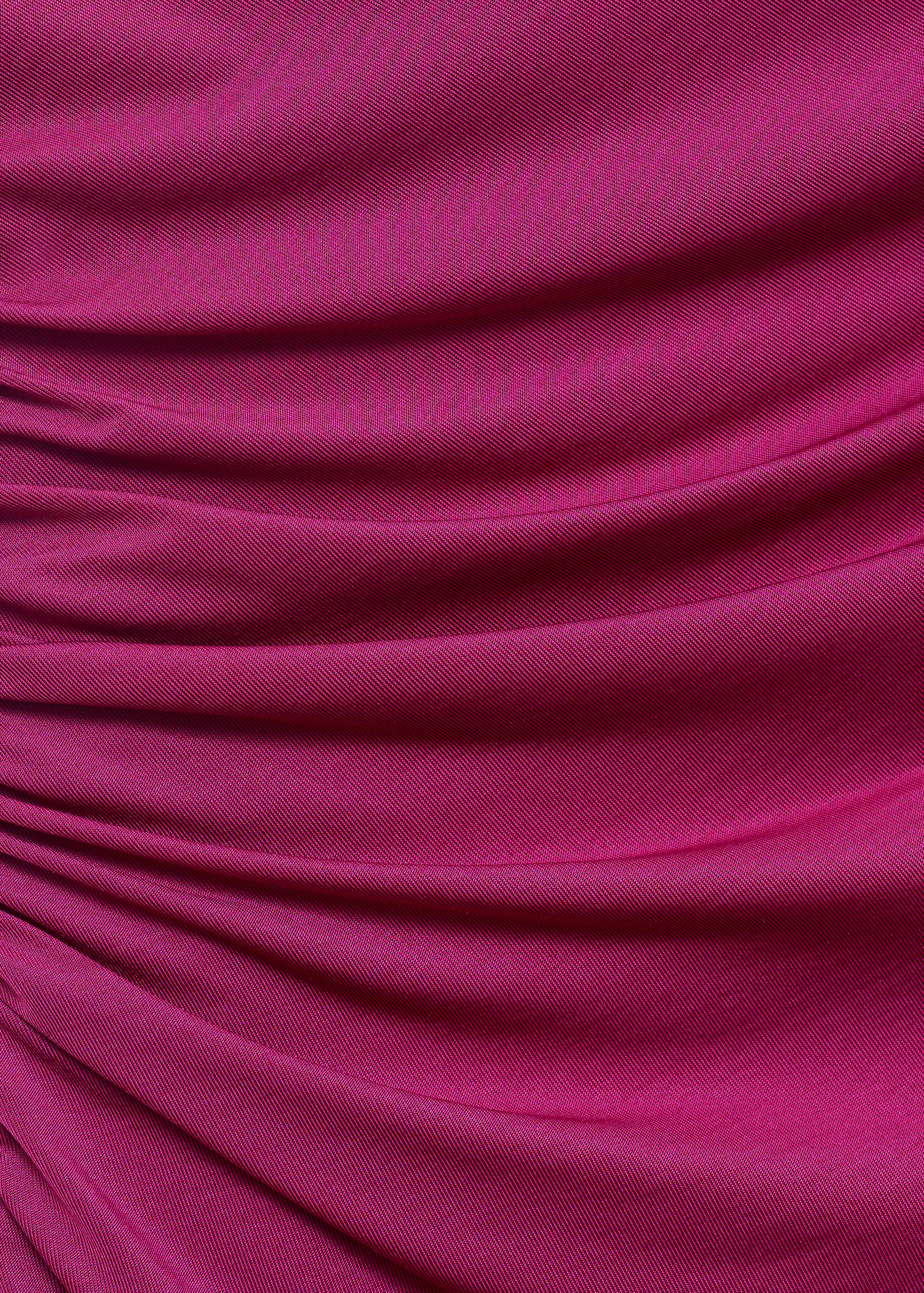 Schulterfreies Kleid mit Drapierung - Detail des Artikels 8