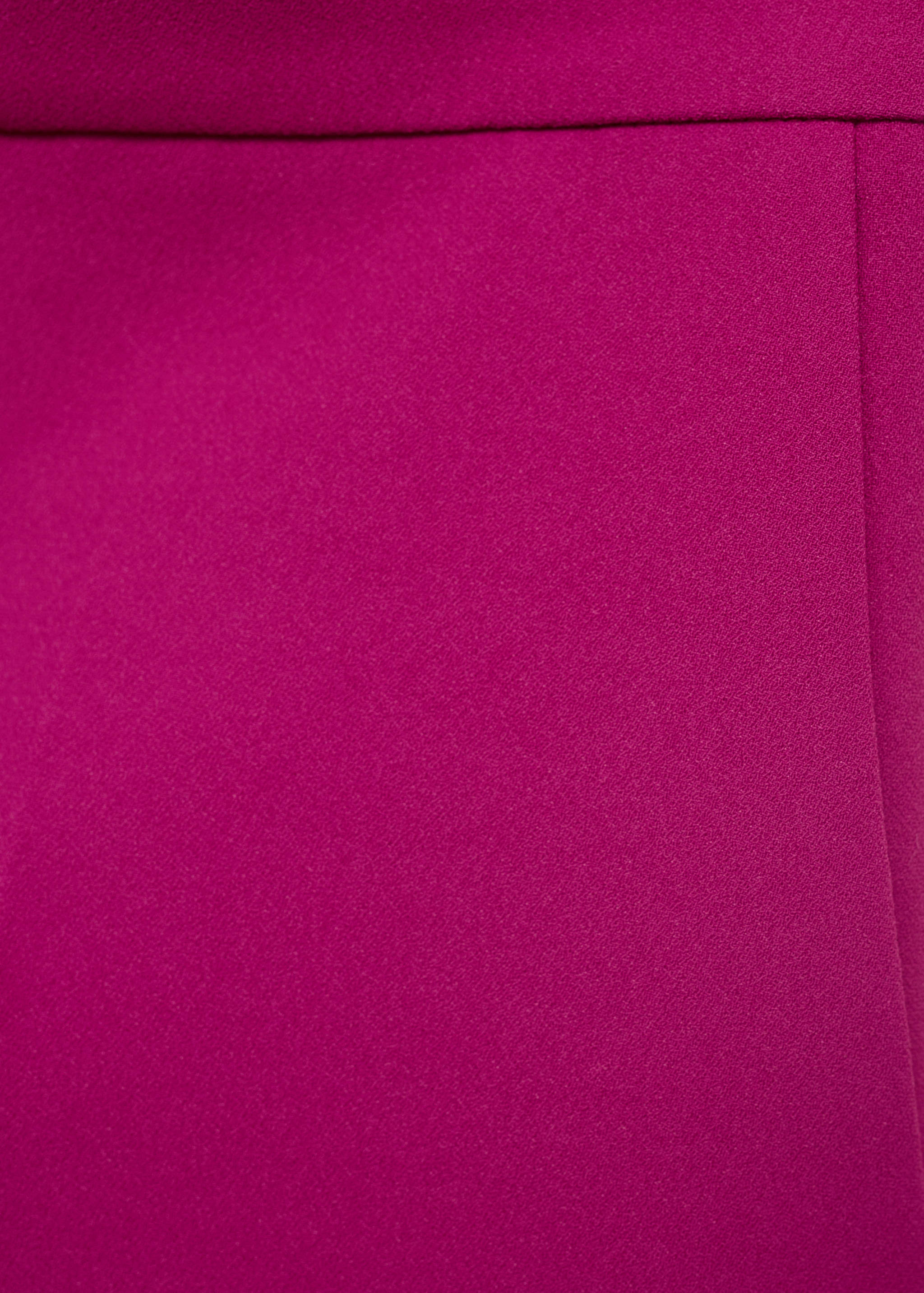 Straight mid-rise shorts - Details of the article 0