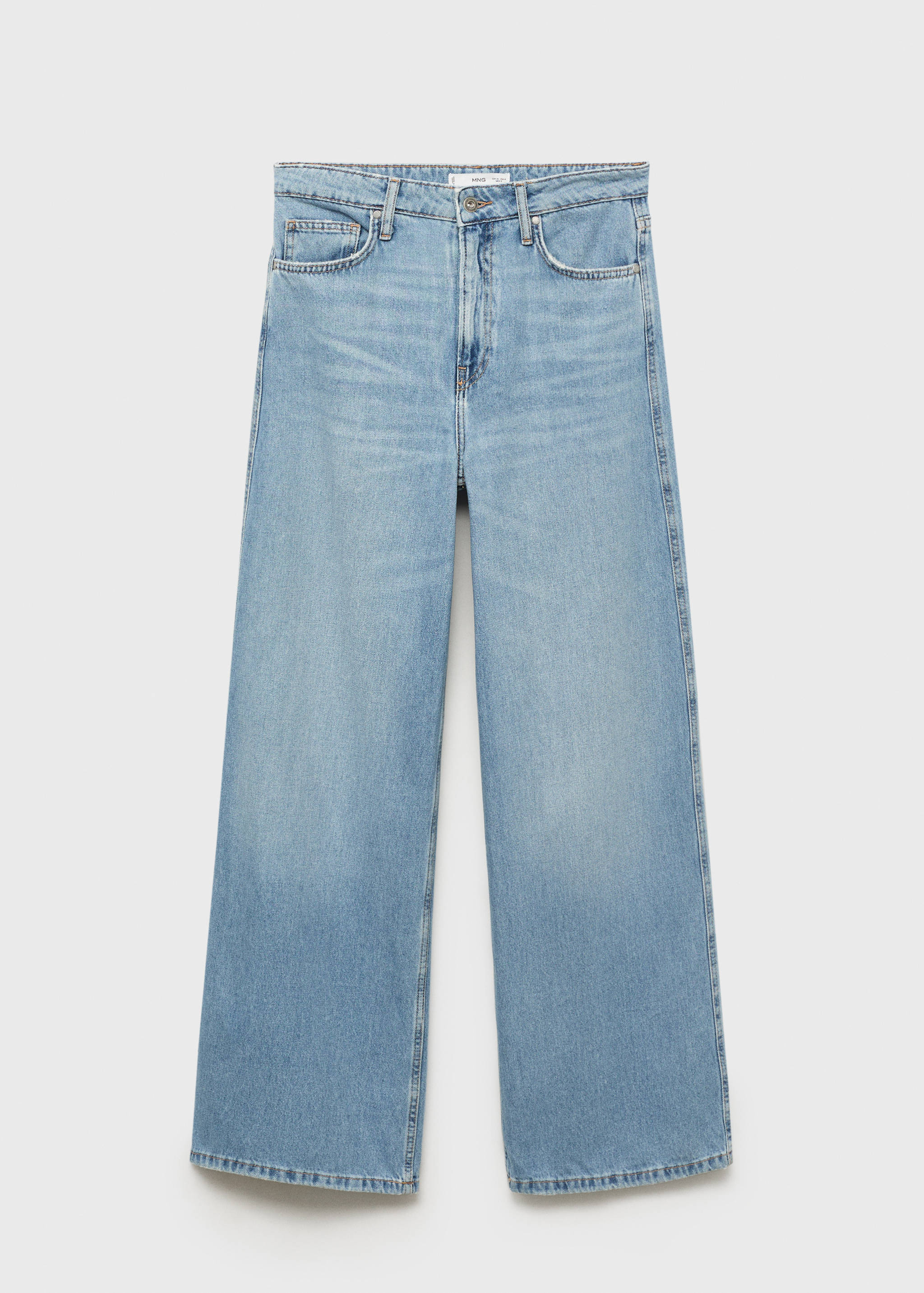 High-waisted wideleg jeans - Article without model