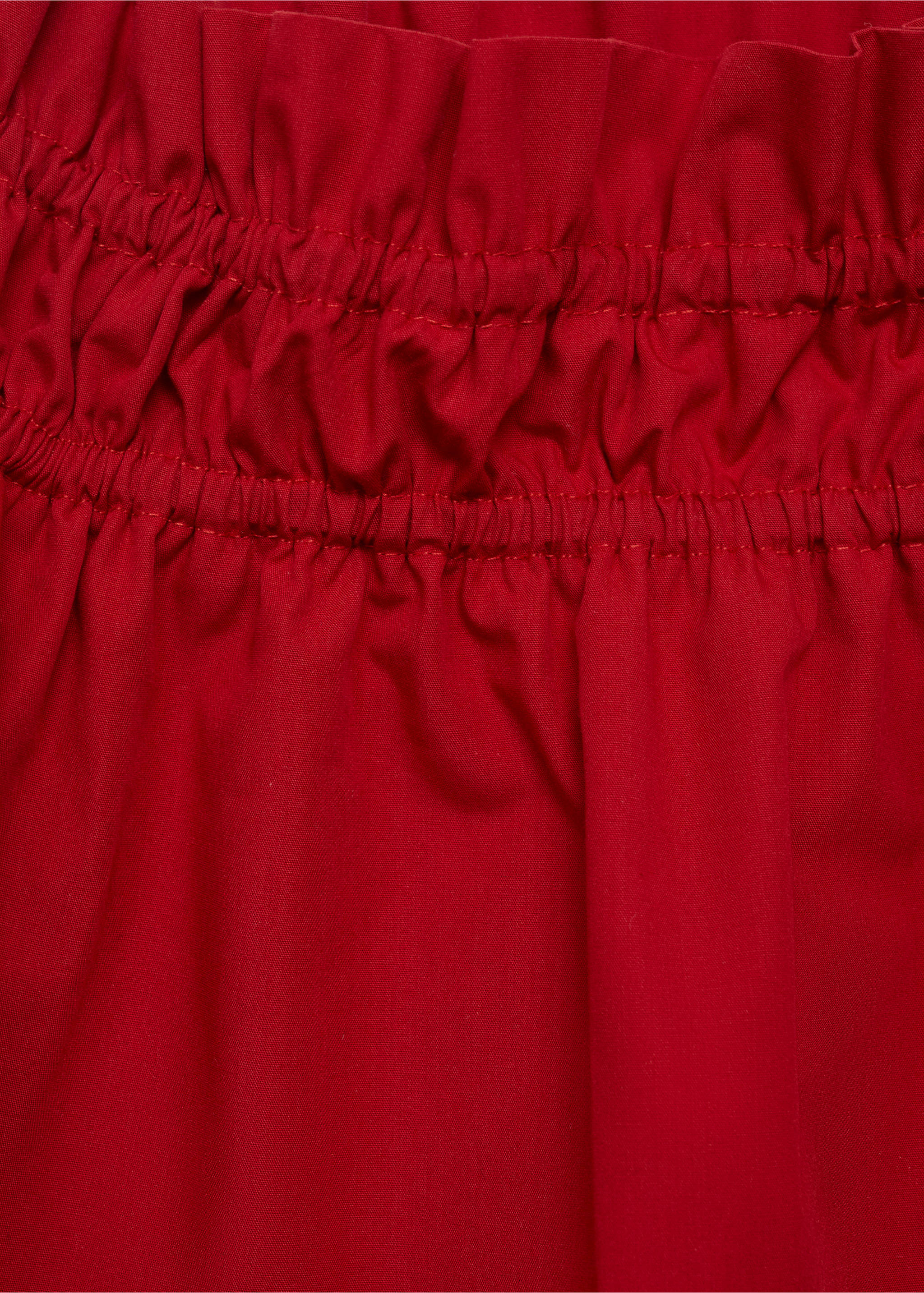 Top palabra de honor con volante - Detalle del artículo 8, Rojo. Ref: 17091273-00.