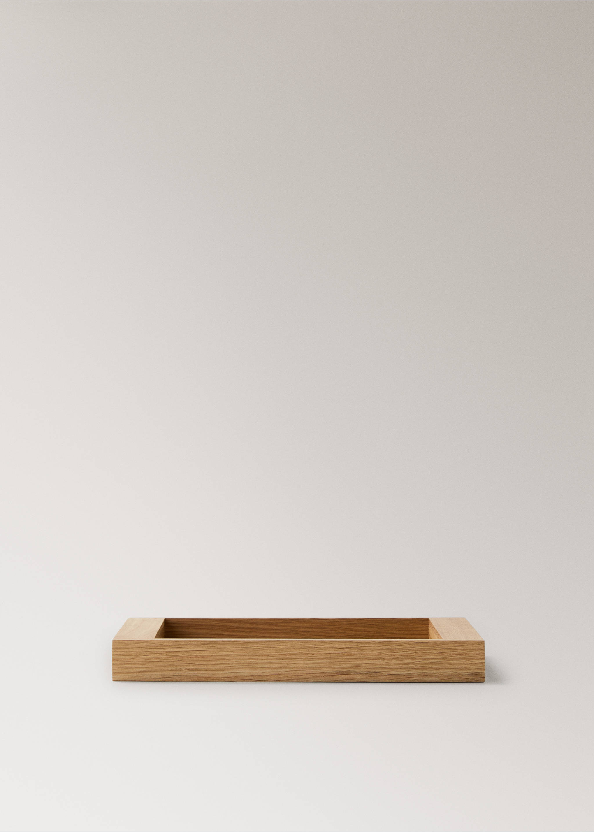 Small rectangular wooden tray - Article without model, Brown. Ref: 17091277-00.