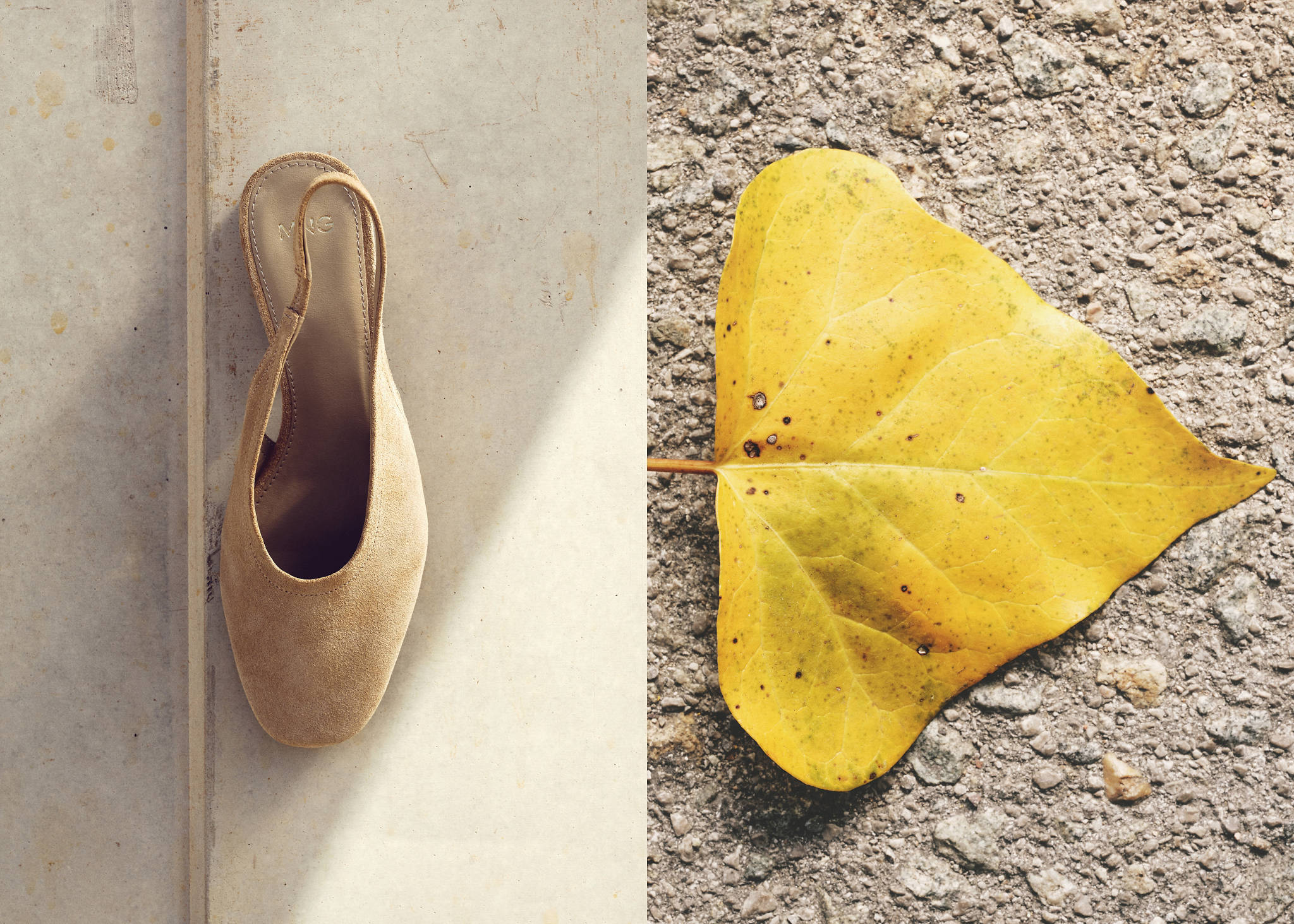 Block heel leather shoes - Panoramic plane