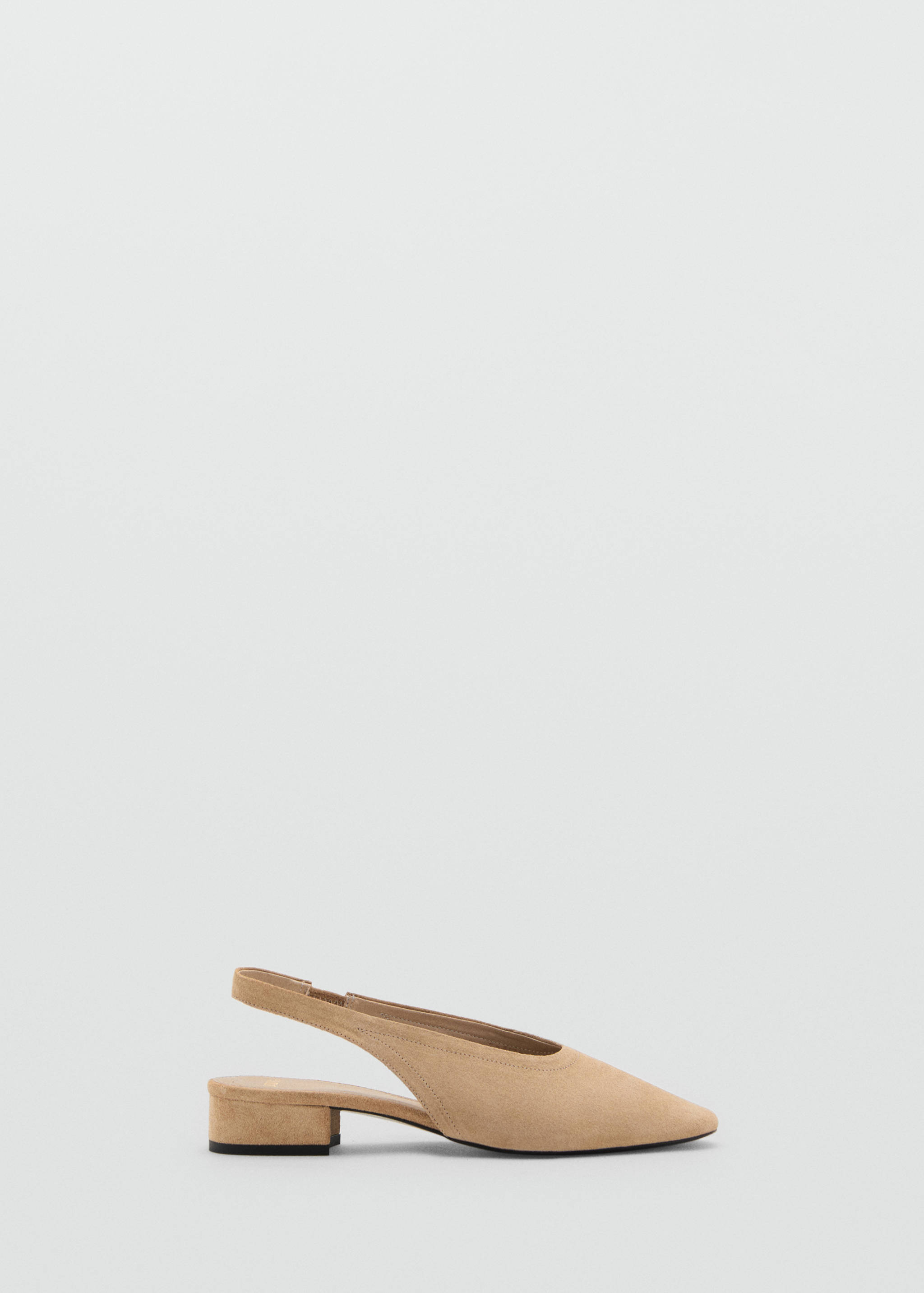 Block heel leather shoes - Article without model