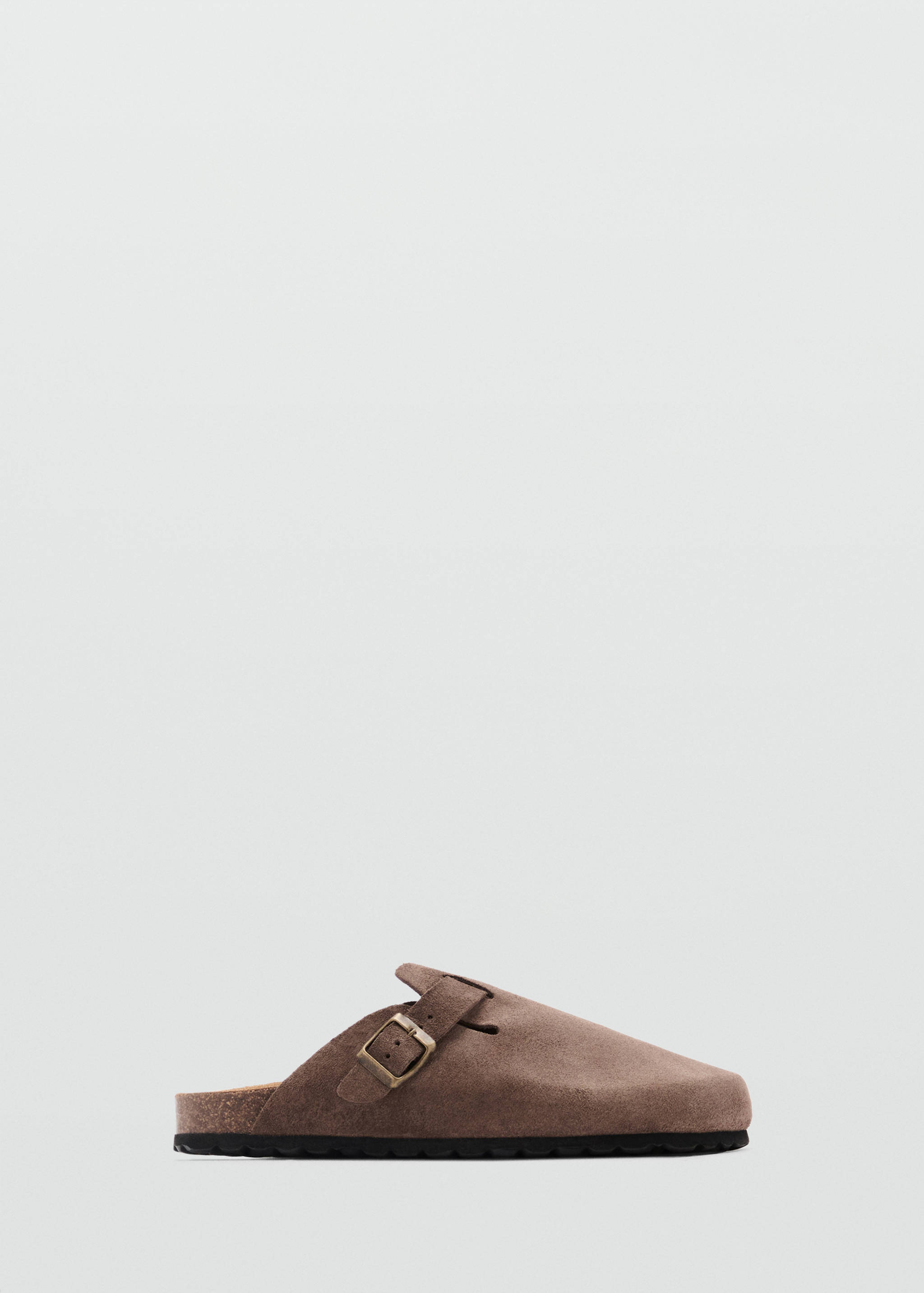 Suede leather clogs - Article without model