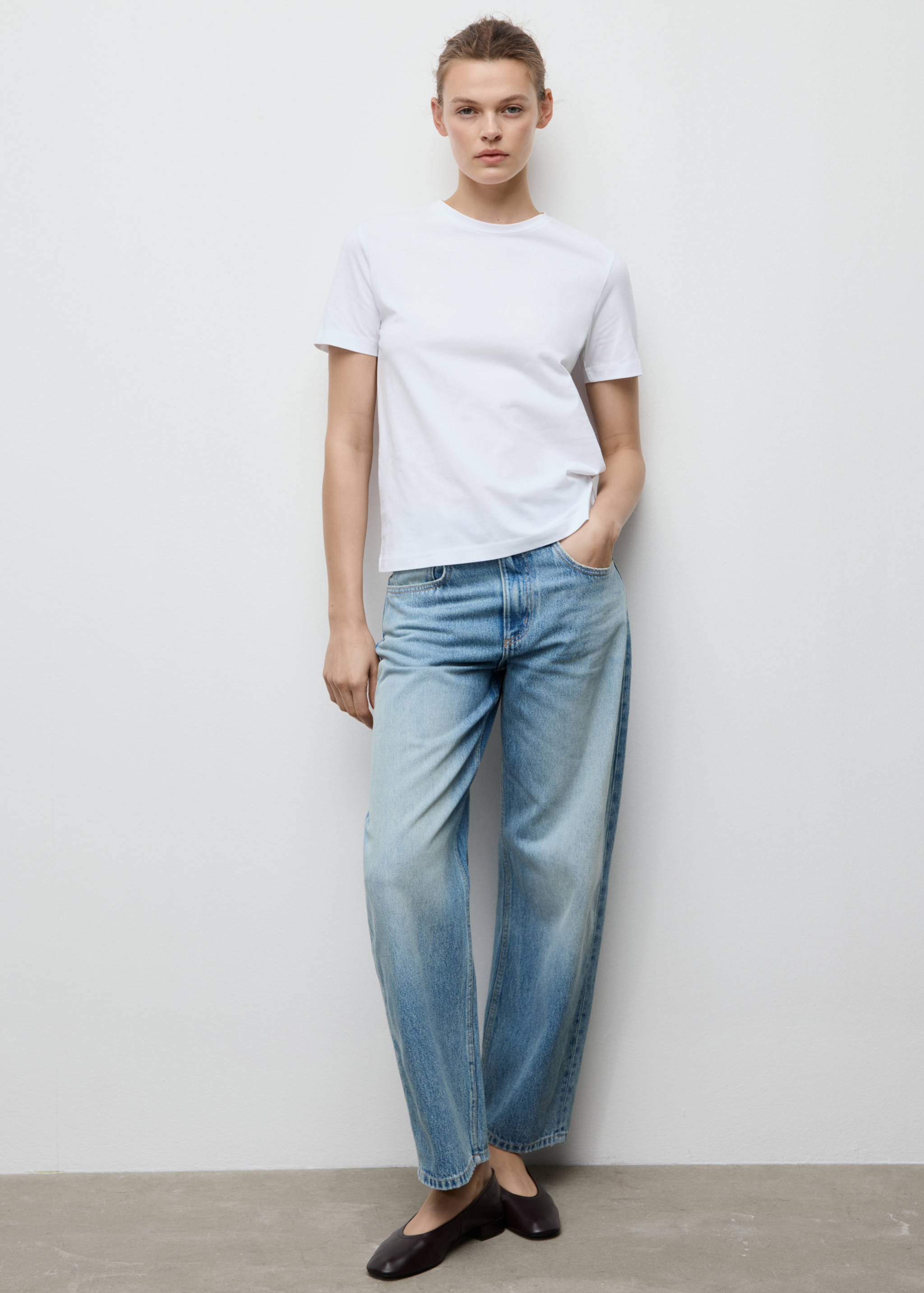 Cotton short-sleeved t-shirt - General plane