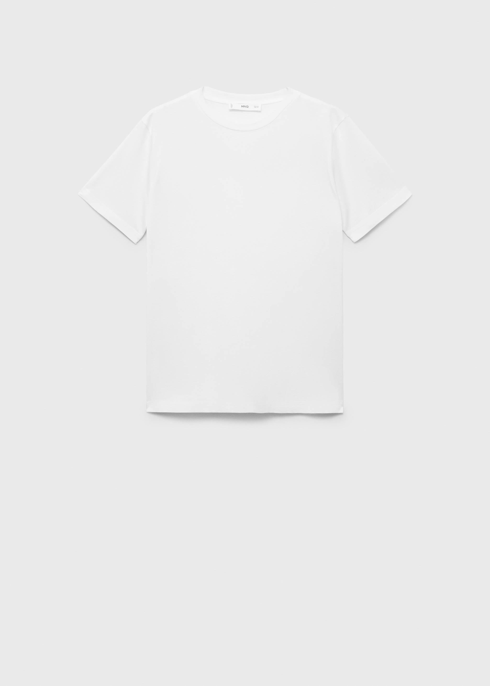 Cotton short-sleeved t-shirt - Article without model