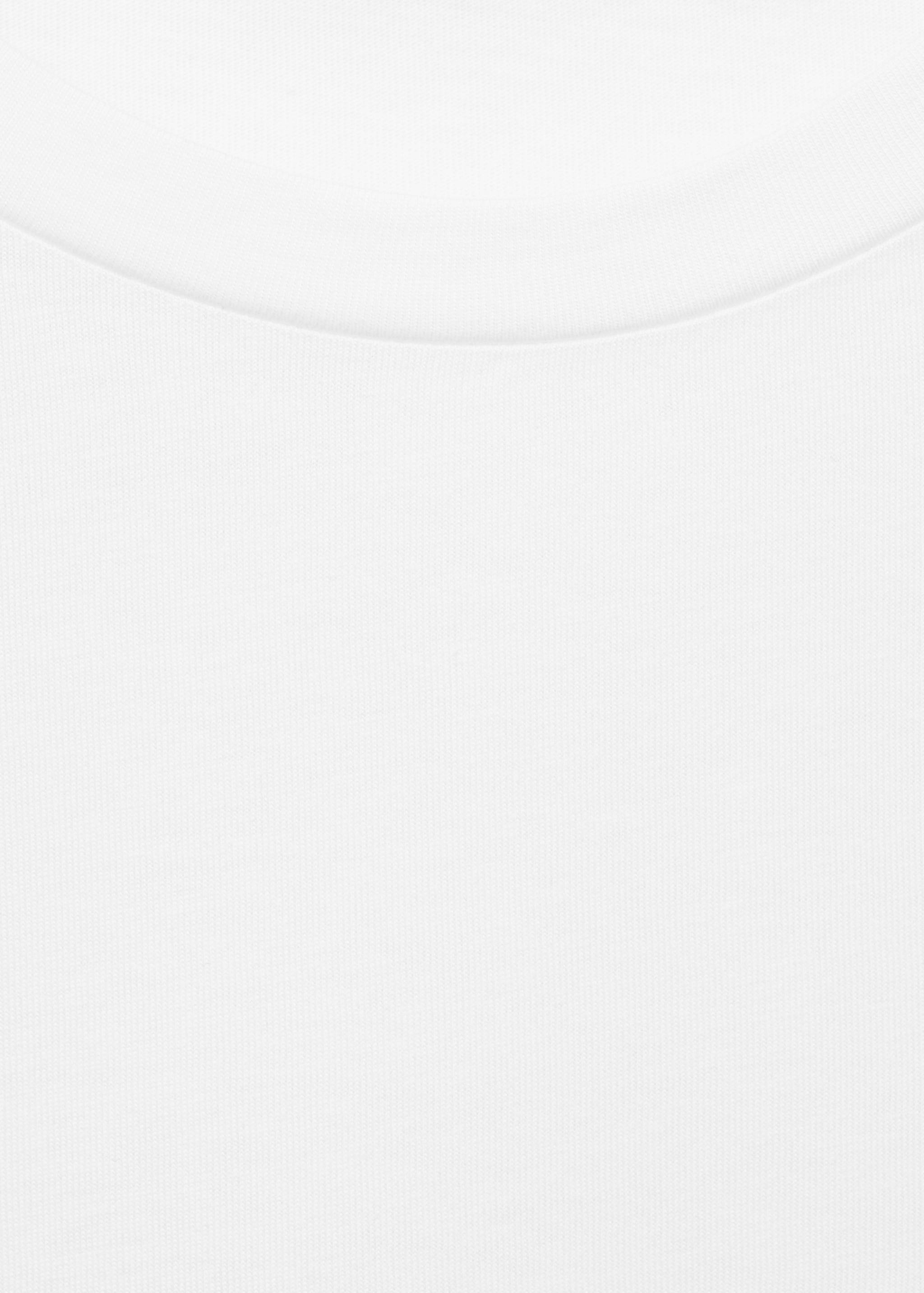 Cotton short-sleeved t-shirt - Details of the article 8