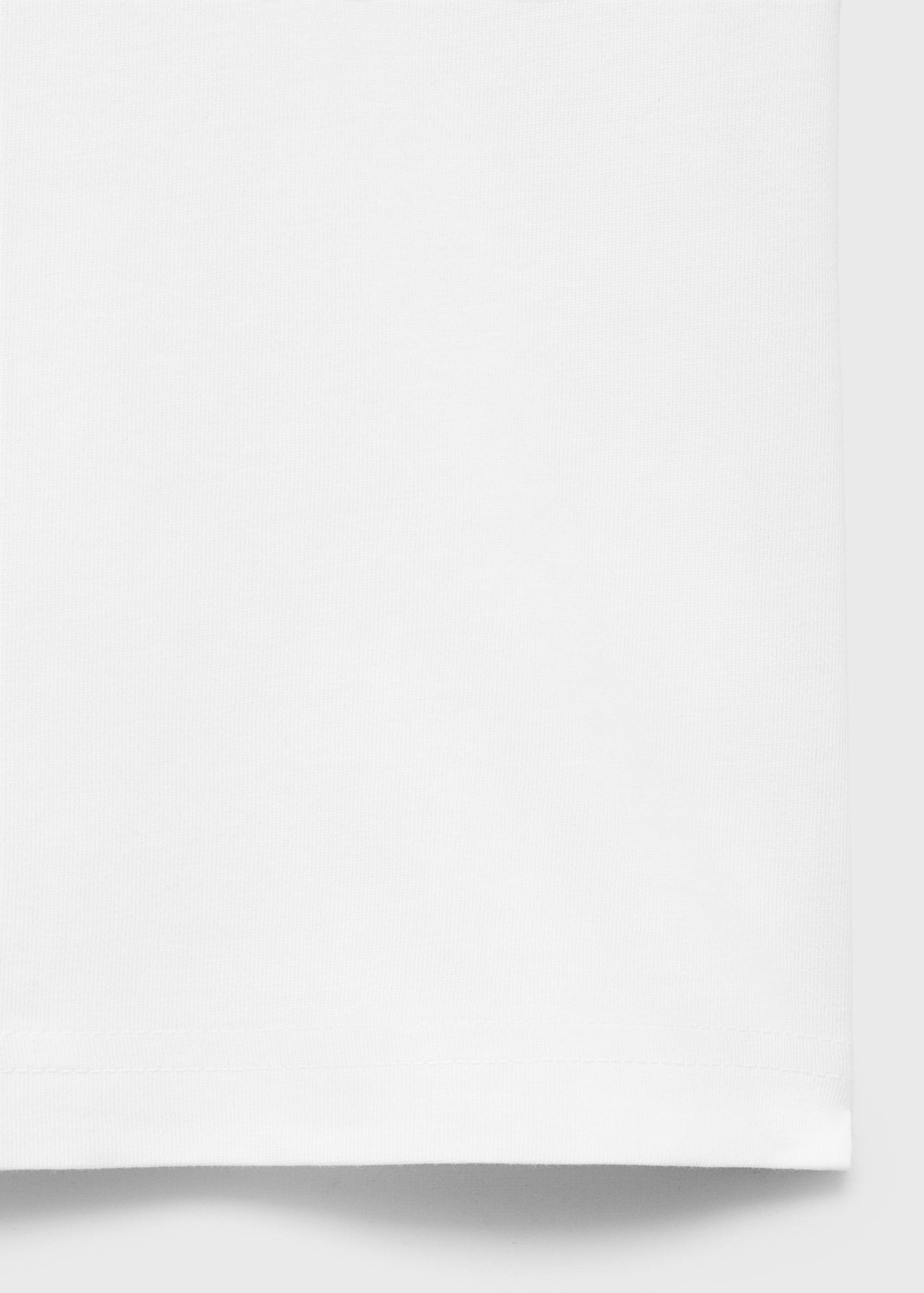 Cotton short-sleeved t-shirt - Details of the article 0