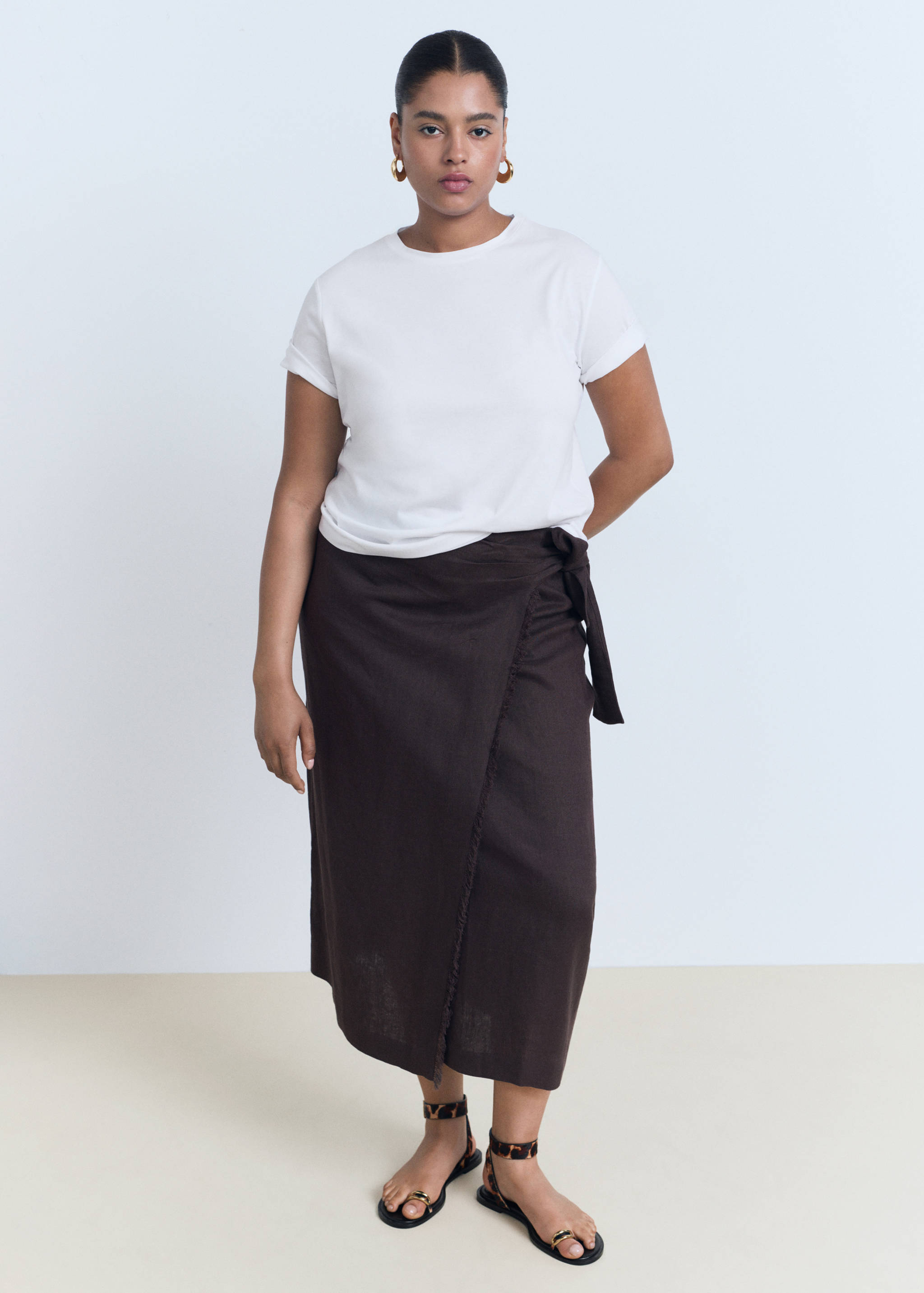 Cotton short-sleeved t-shirt - Details of the article 3