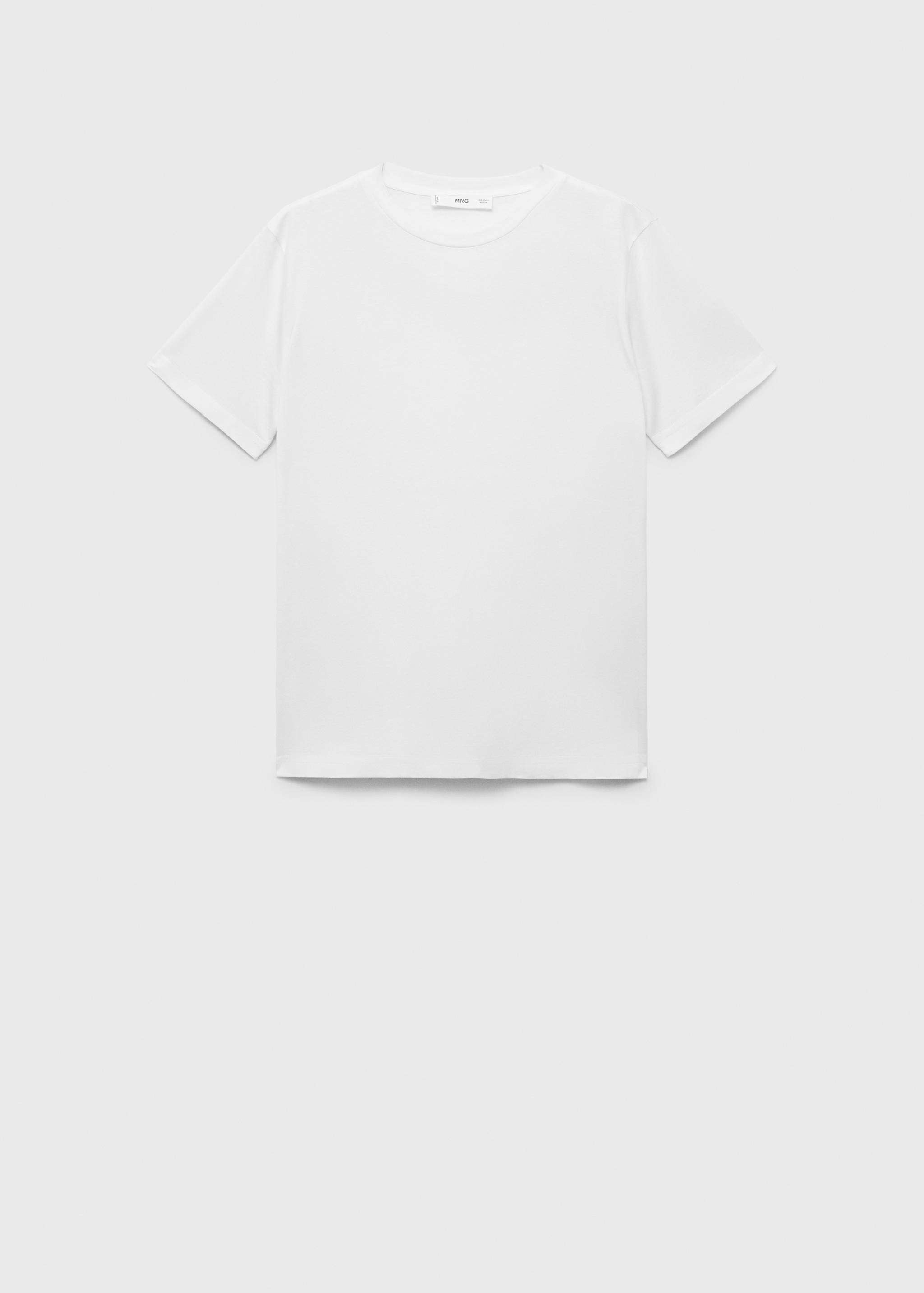 Cotton short-sleeved t-shirt - Article without model