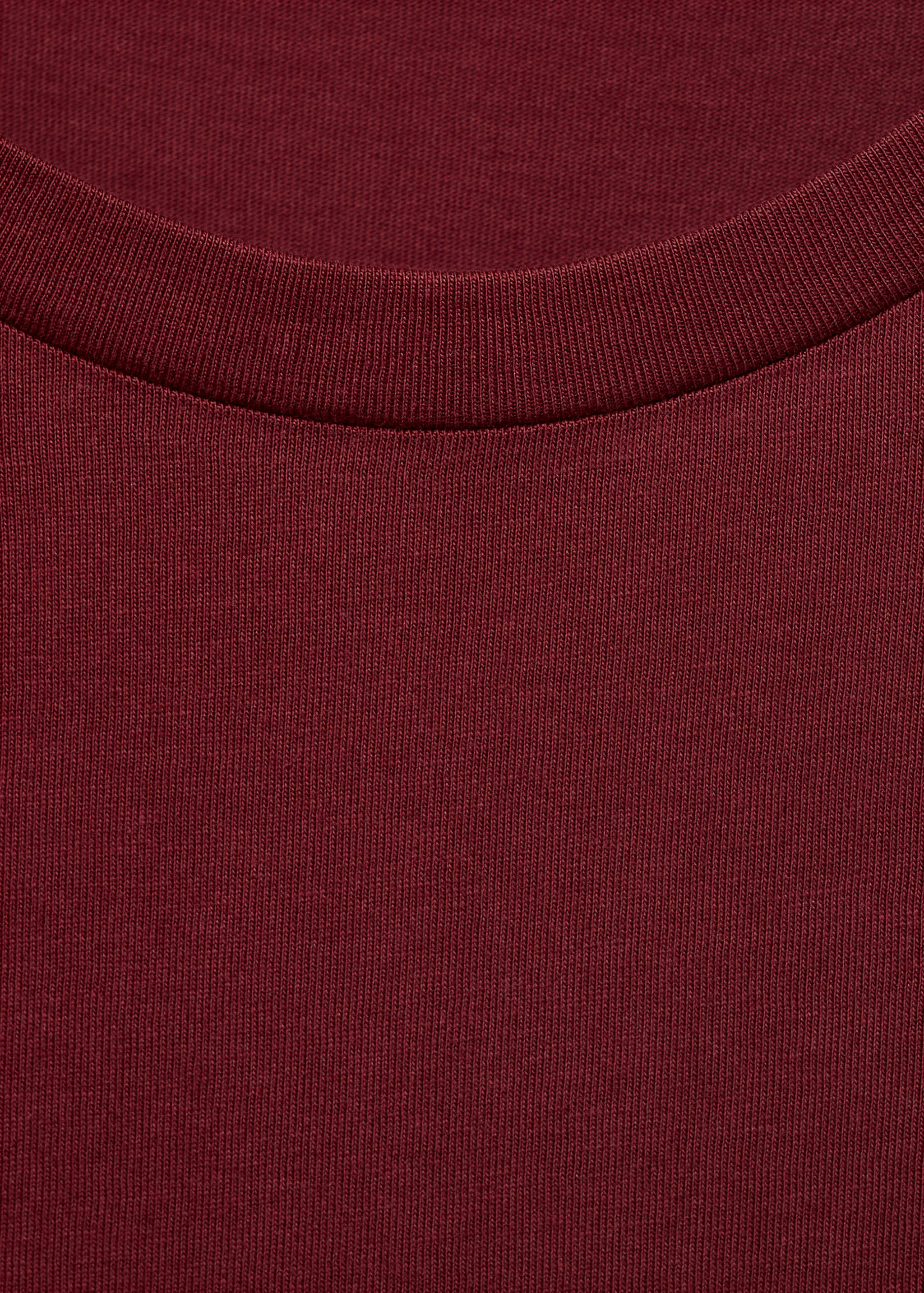 Cotton short-sleeved t-shirt - Details of the article 8