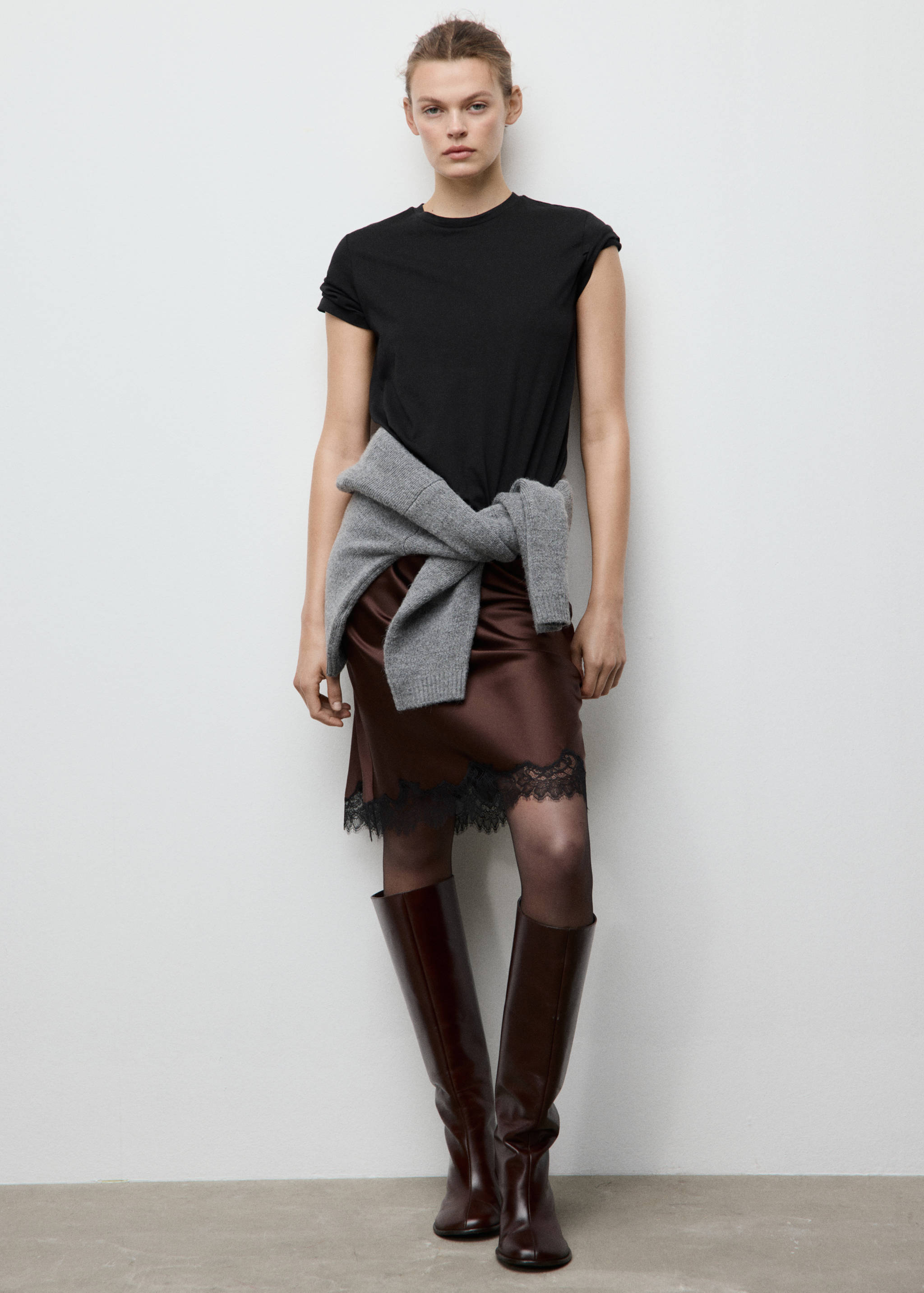 Cotton short-sleeved t-shirt - General plane