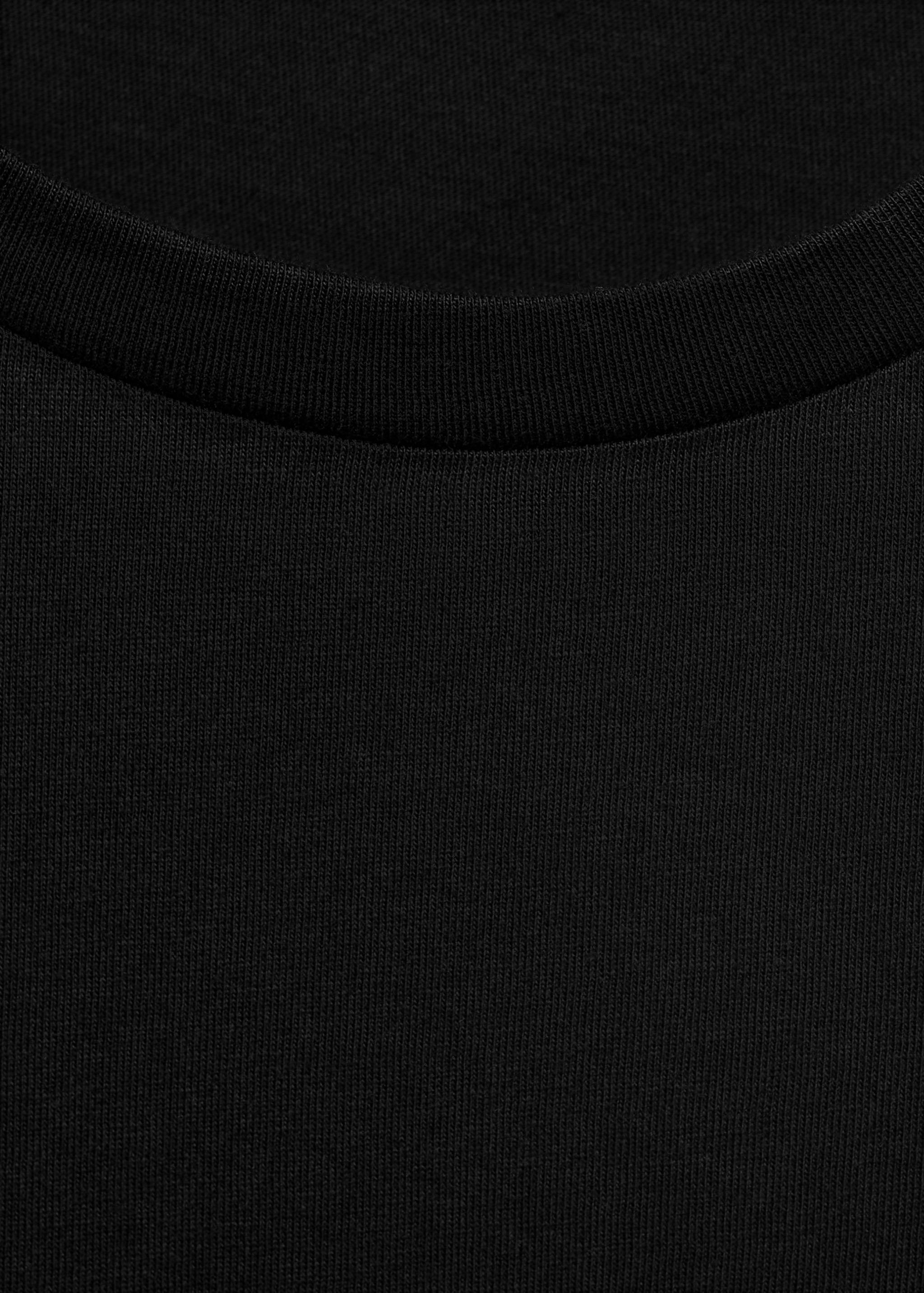 Cotton short-sleeved t-shirt - Details of the article 8