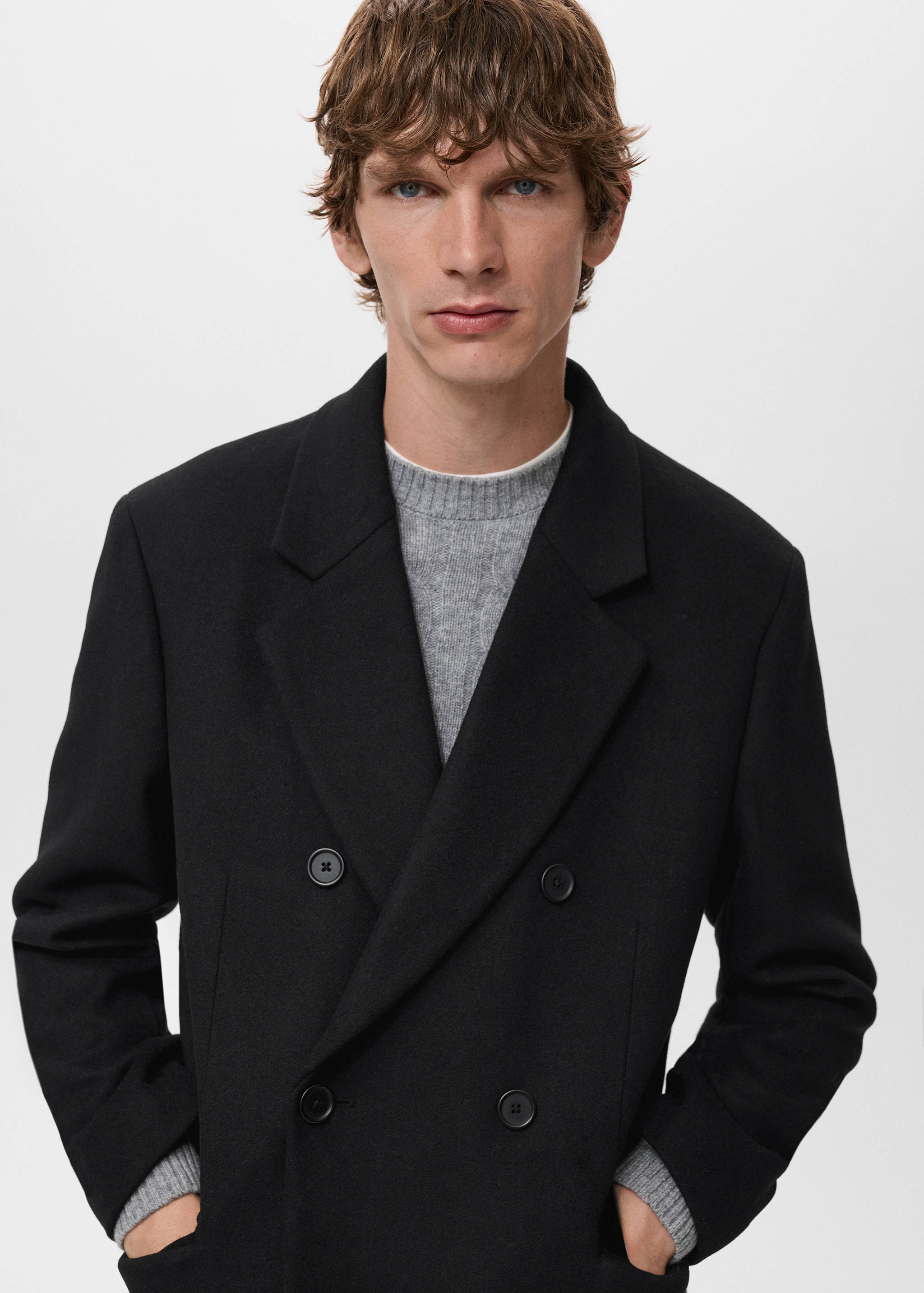 Manteau laine oversize - Détail de l'article 1