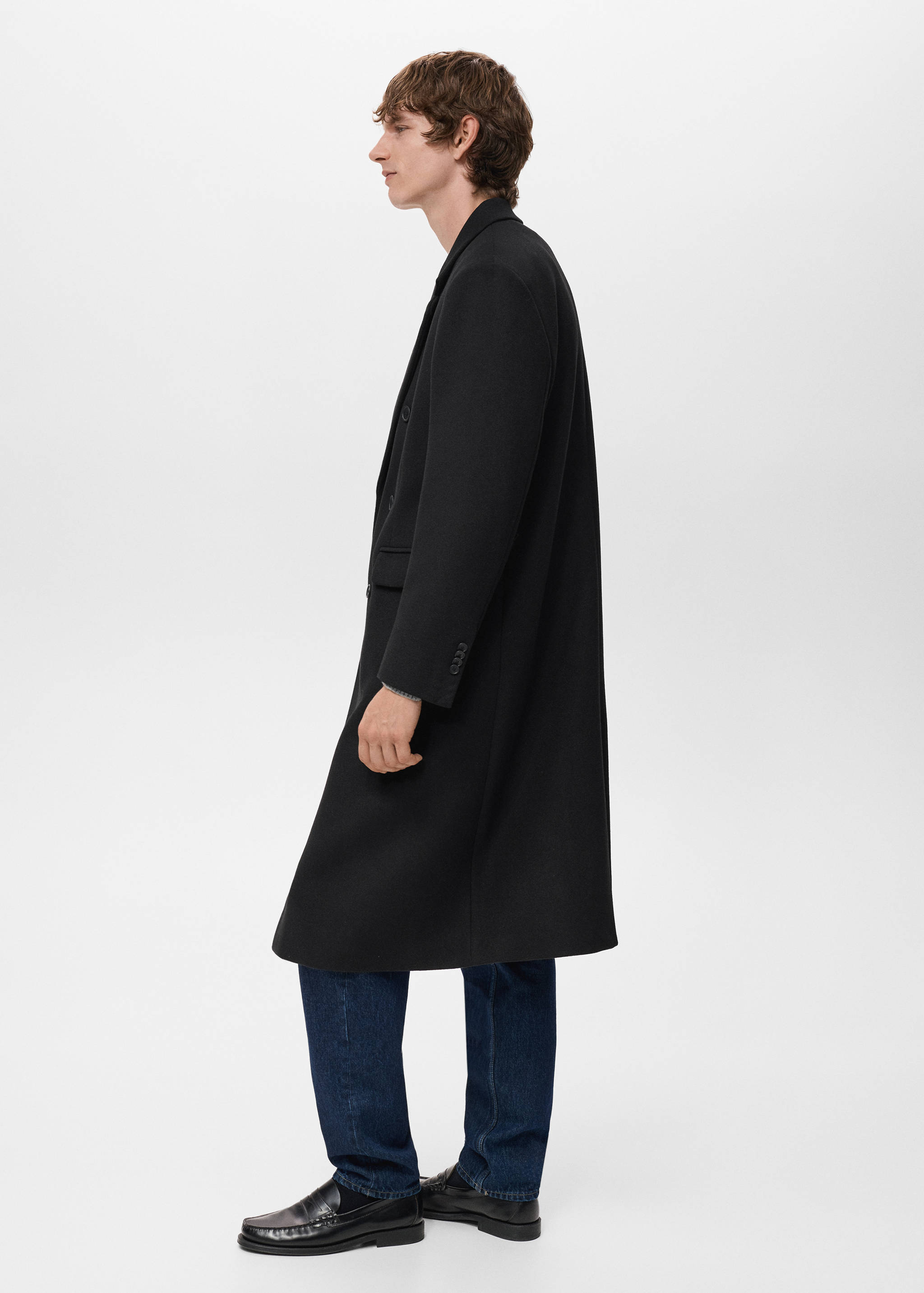 Manteau laine oversize - Détail de l'article 6