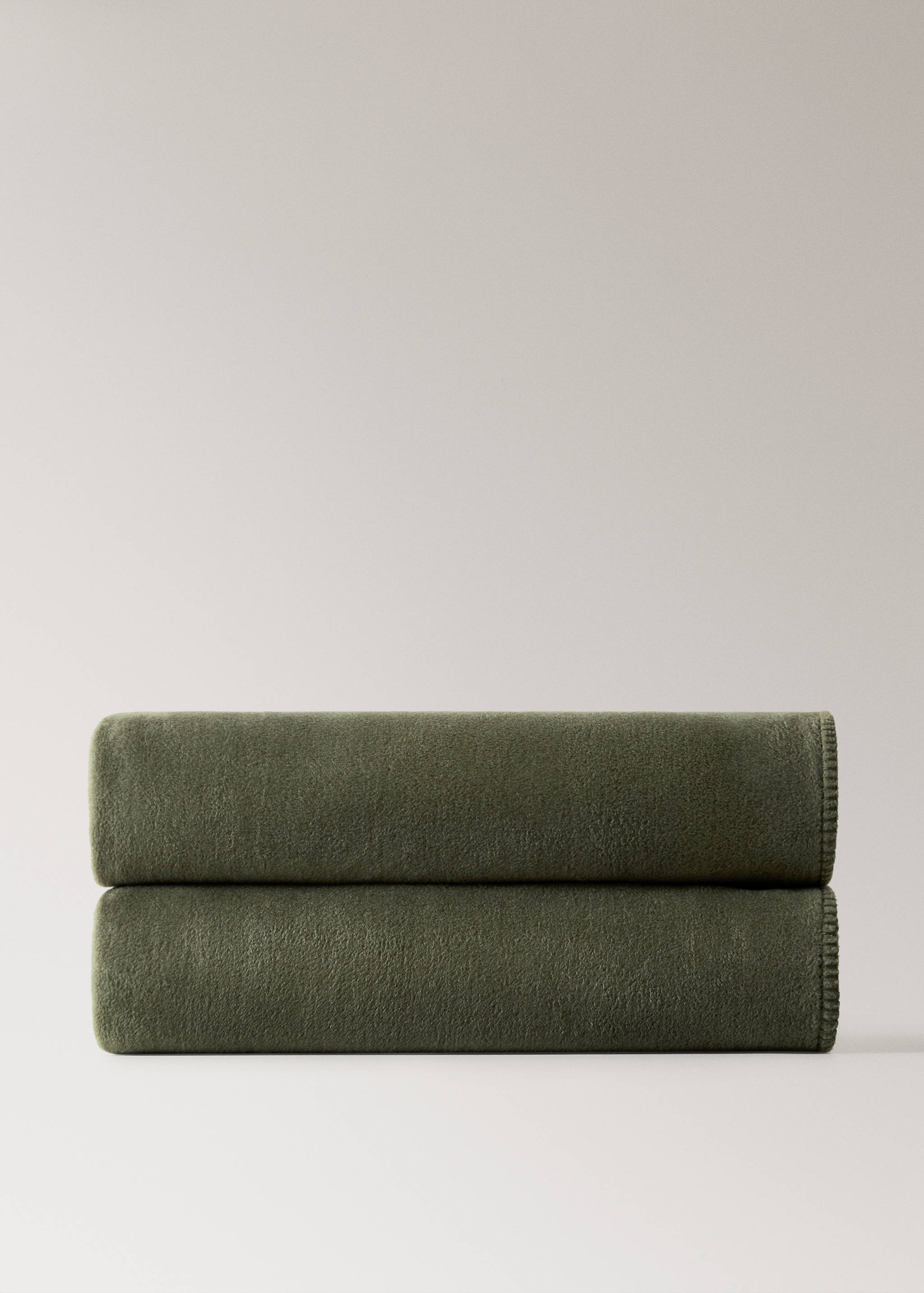 Coperta pile morbido dettaglio ferro di cavallo - Articolo senza modello