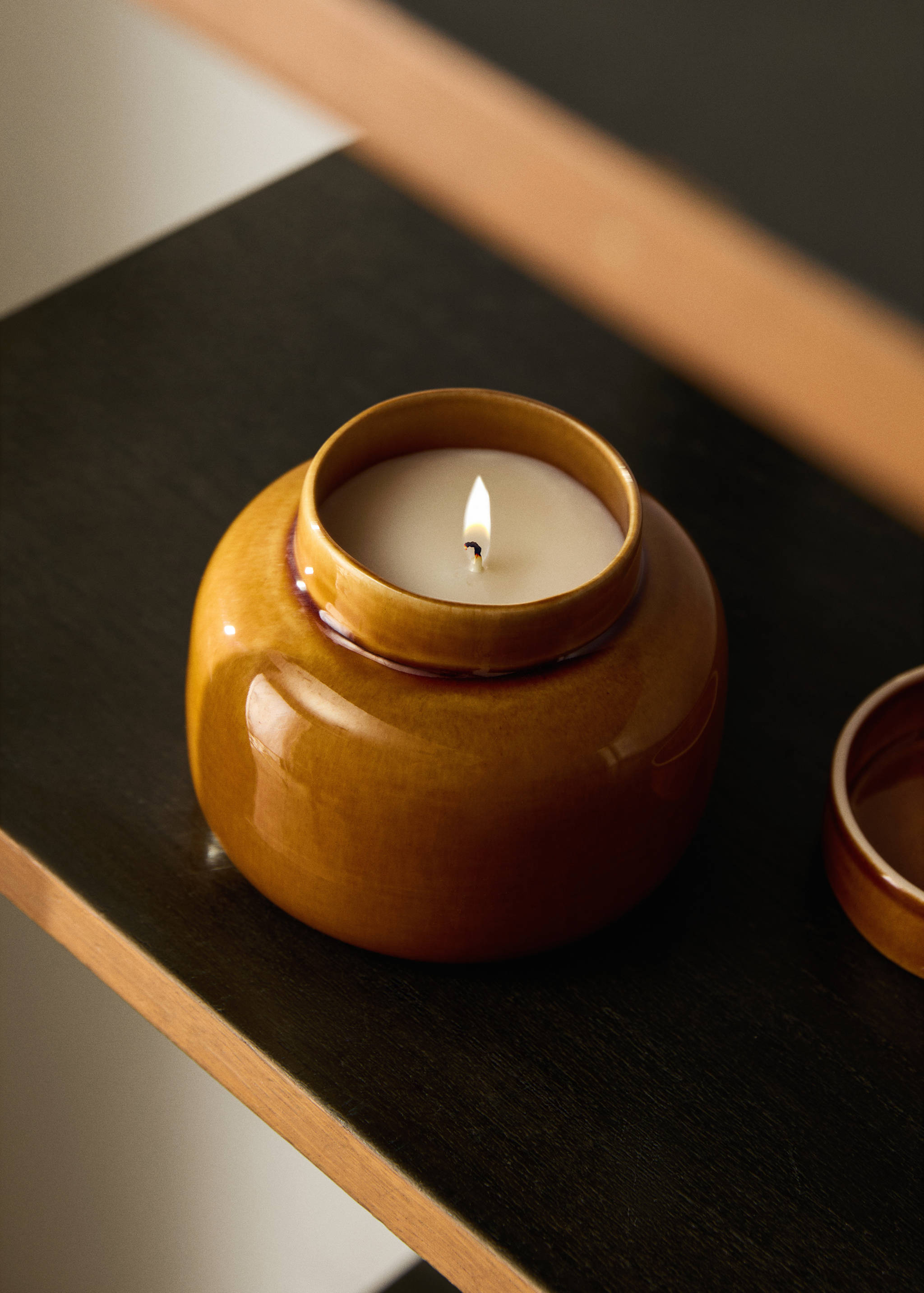 Dekorativt ljus med lock - Allmän bild