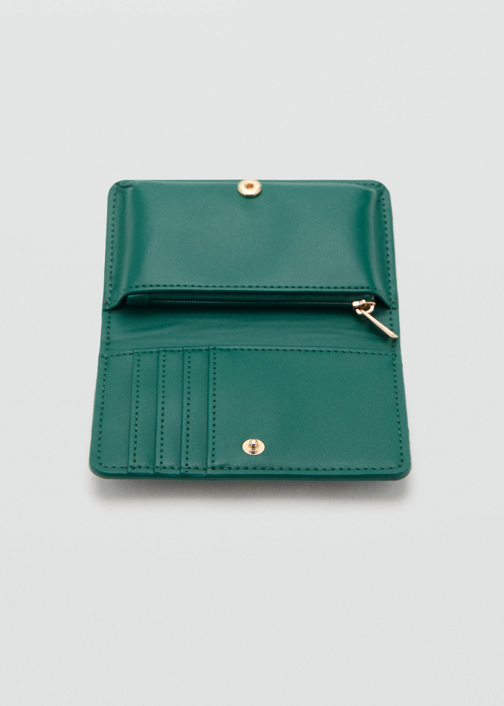 Маленький гаманець з принтом логотипу - Детальніше про товар 1