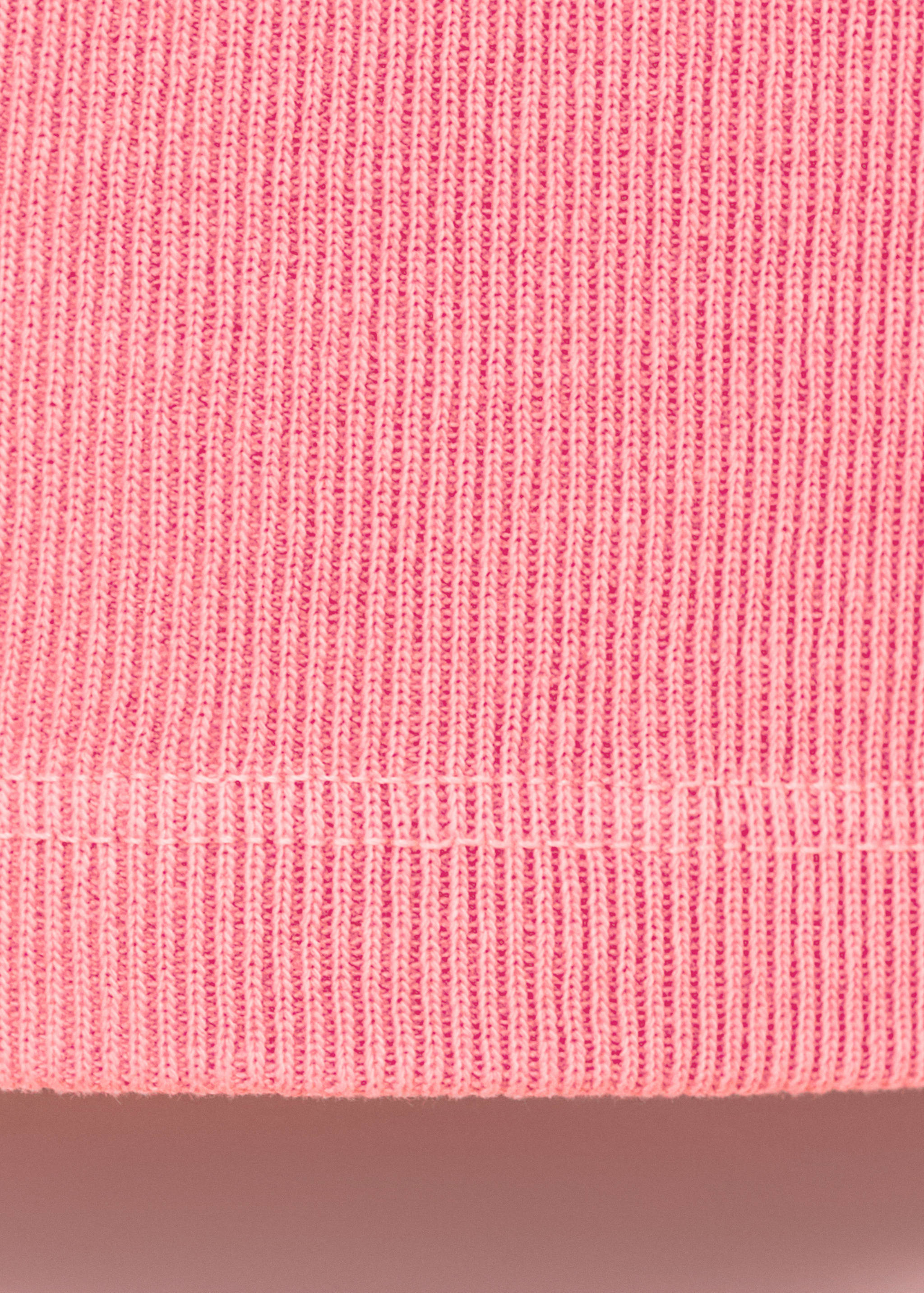 Top côtelé en coton - Détail de l'article 0