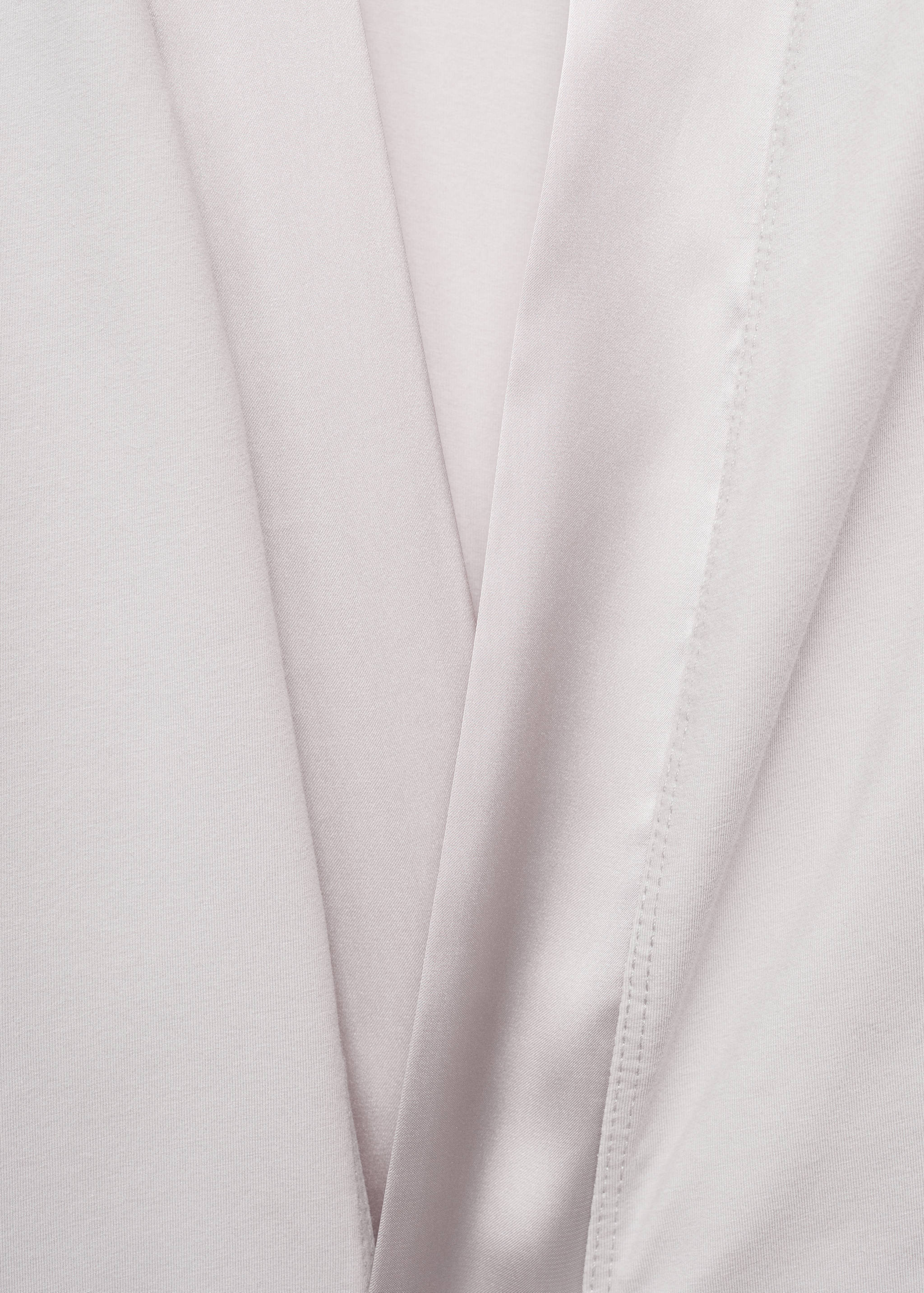 Katoenen badjas met satijnen bies - Detail van het artikel 0