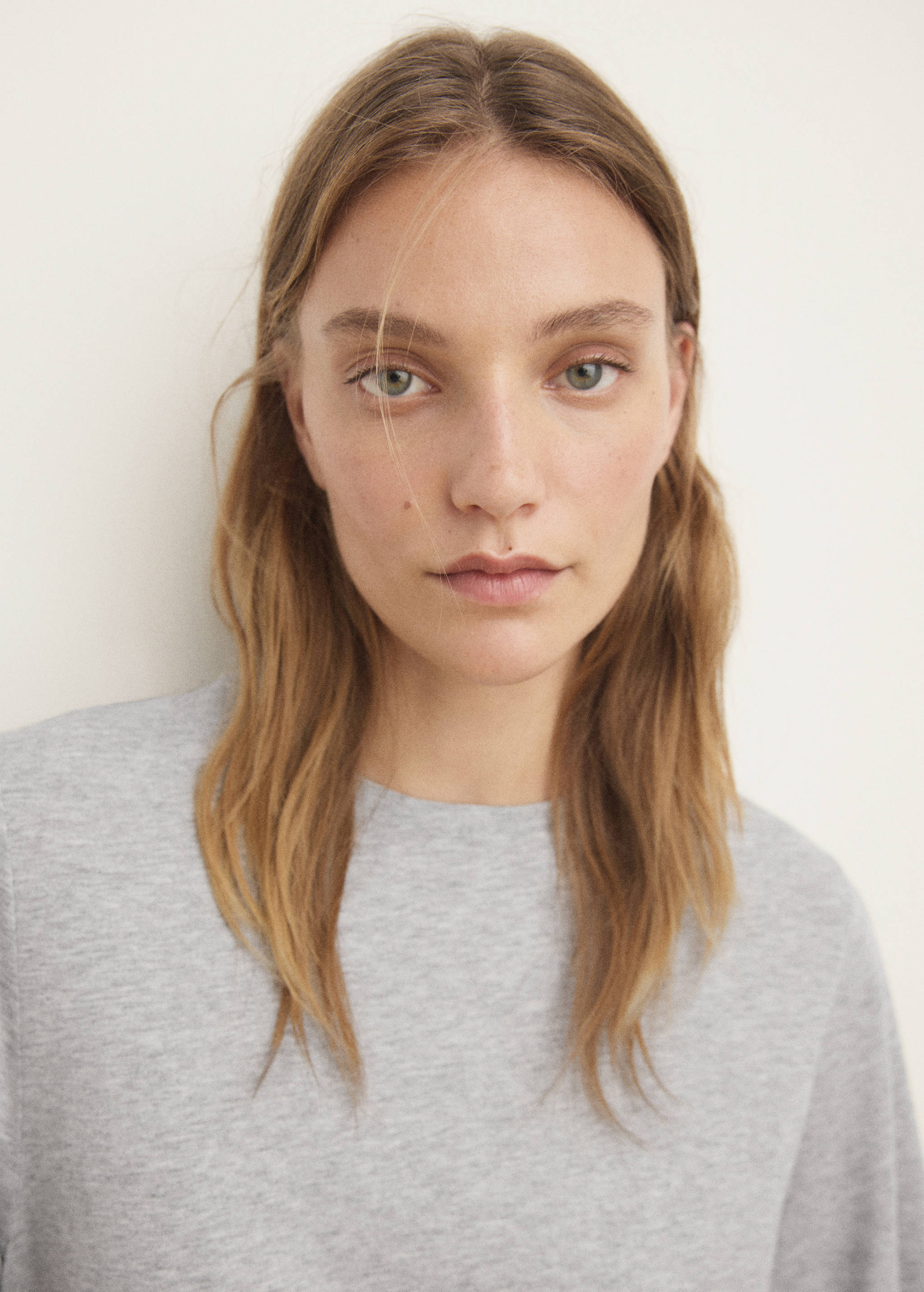 Lyocell cotton nightdress - Details of the article 1