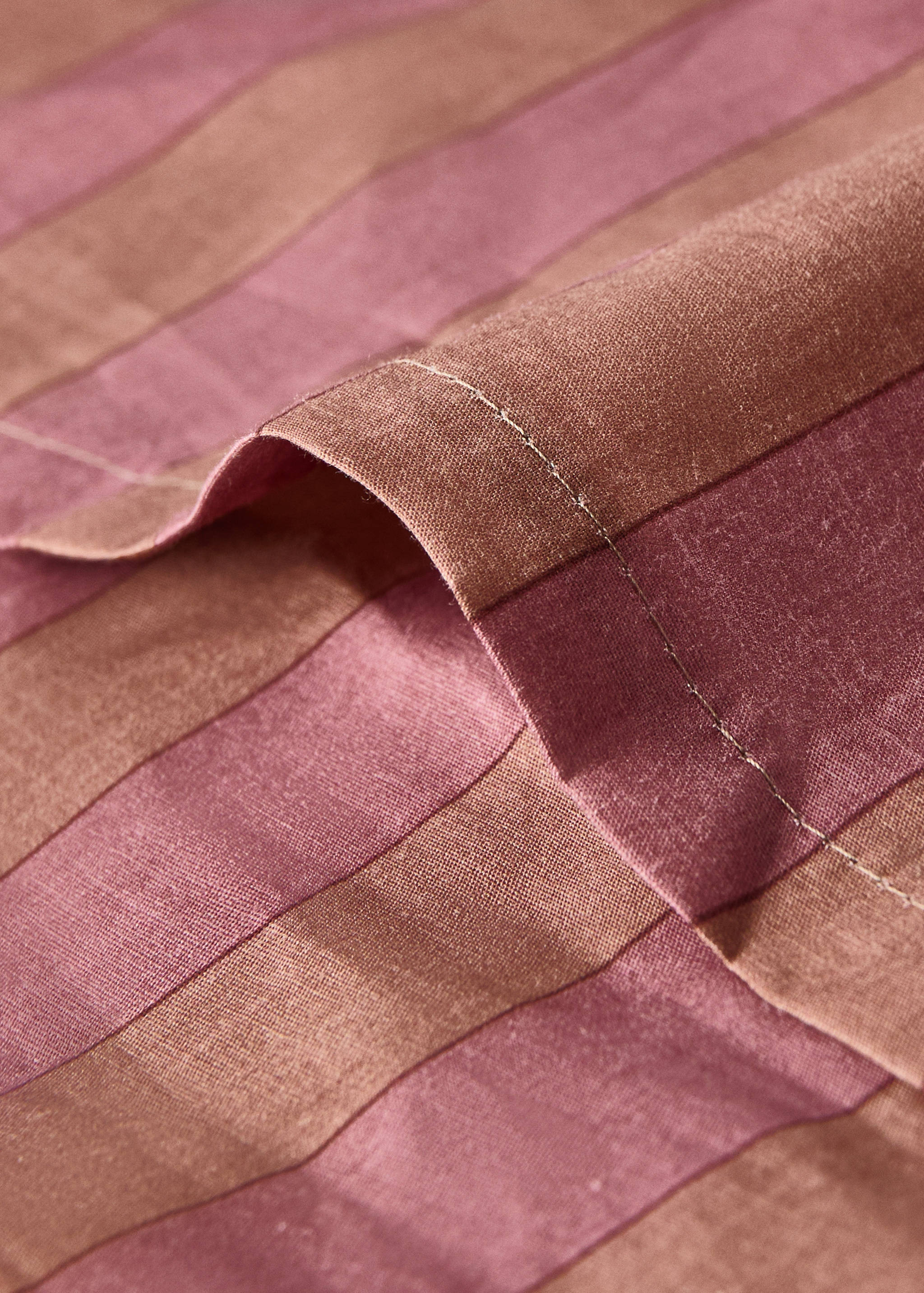 Navlaka za pokrivač za dječji krevetić s kodak prugama - Detalji artikla 1