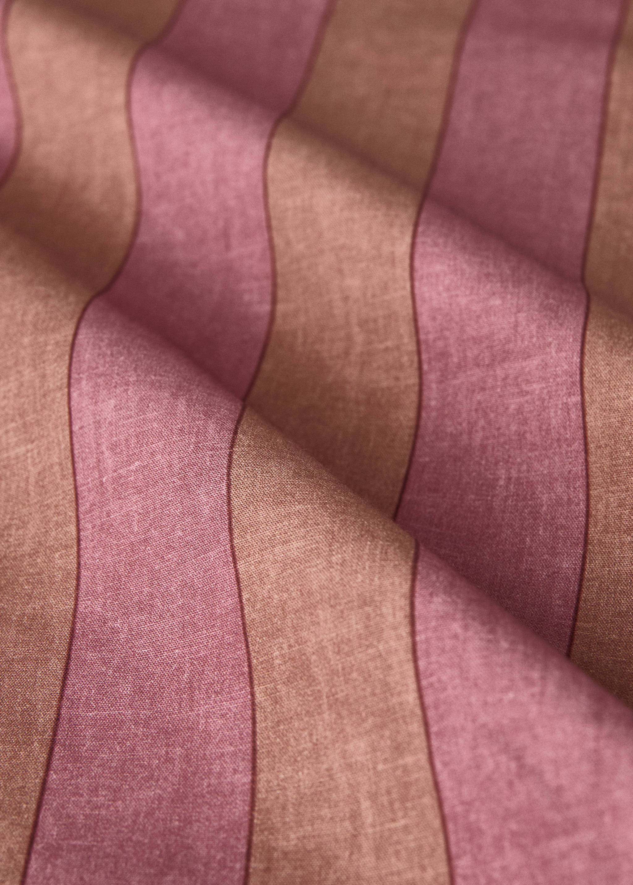 Navlaka za pokrivač za dječji krevetić s kodak prugama - Detalji artikla 2